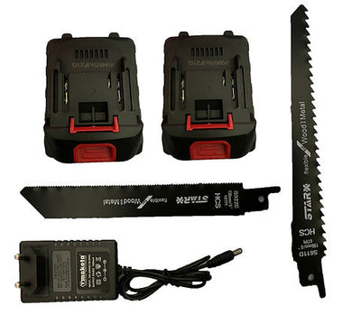 Seghetto a Gattuccio, Doppia Batteria 26V, Valigia