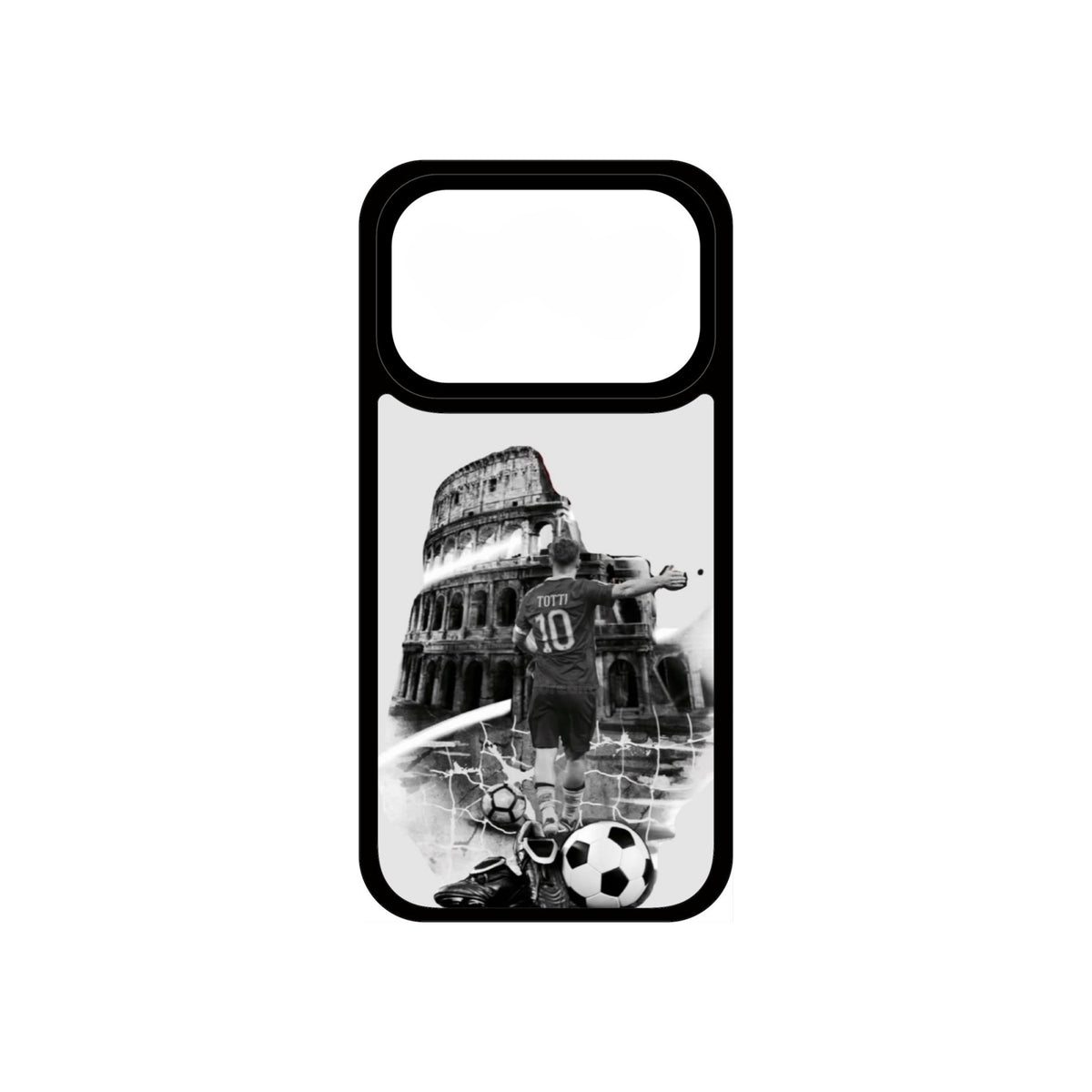 Cover Personalizzata TOTTI,  Multimarca (Scegli il tuo modello)