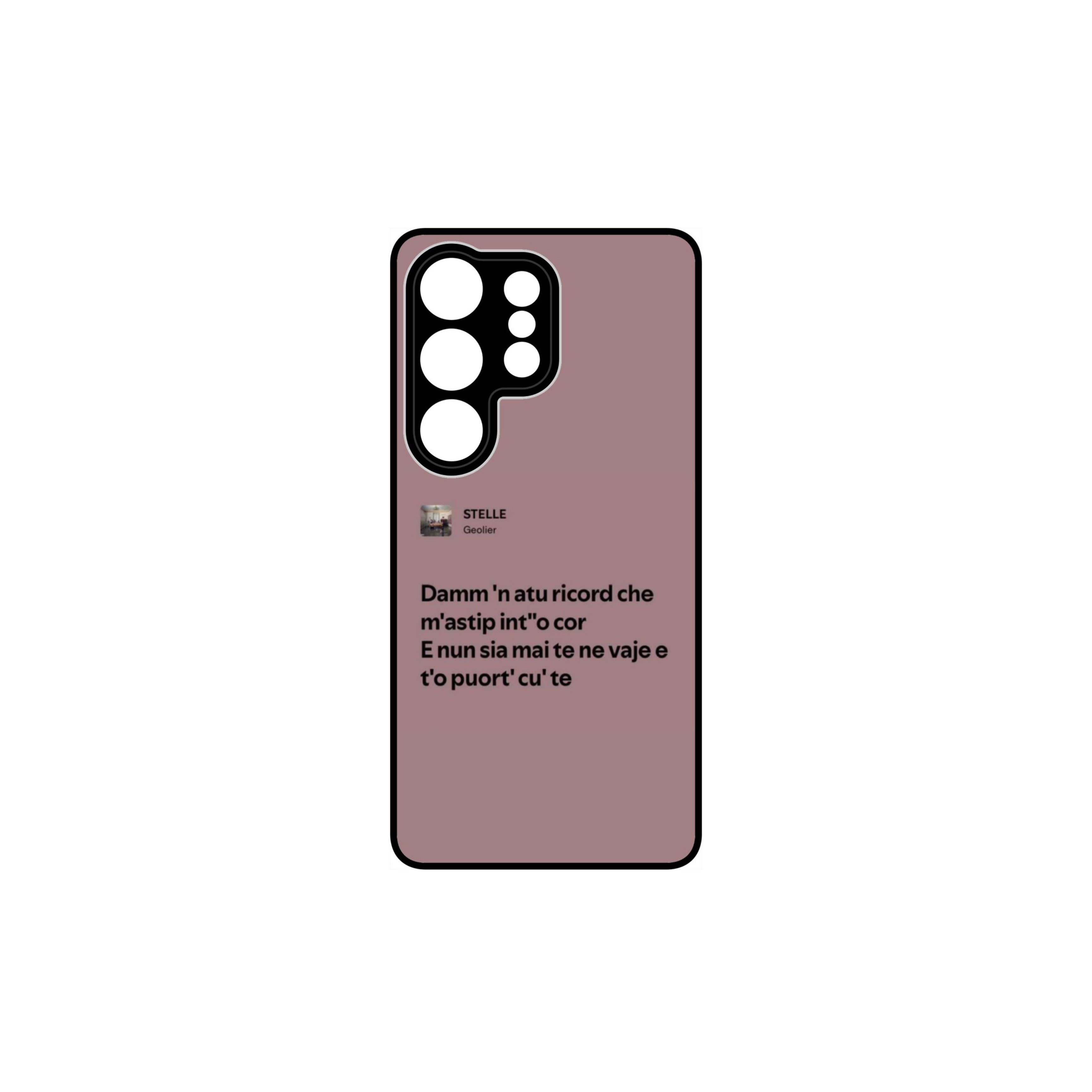 Cover Samsung, Geolier