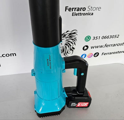 Soffiatore, Doppia Batteria 21v,  7 Modalitá Diverse
