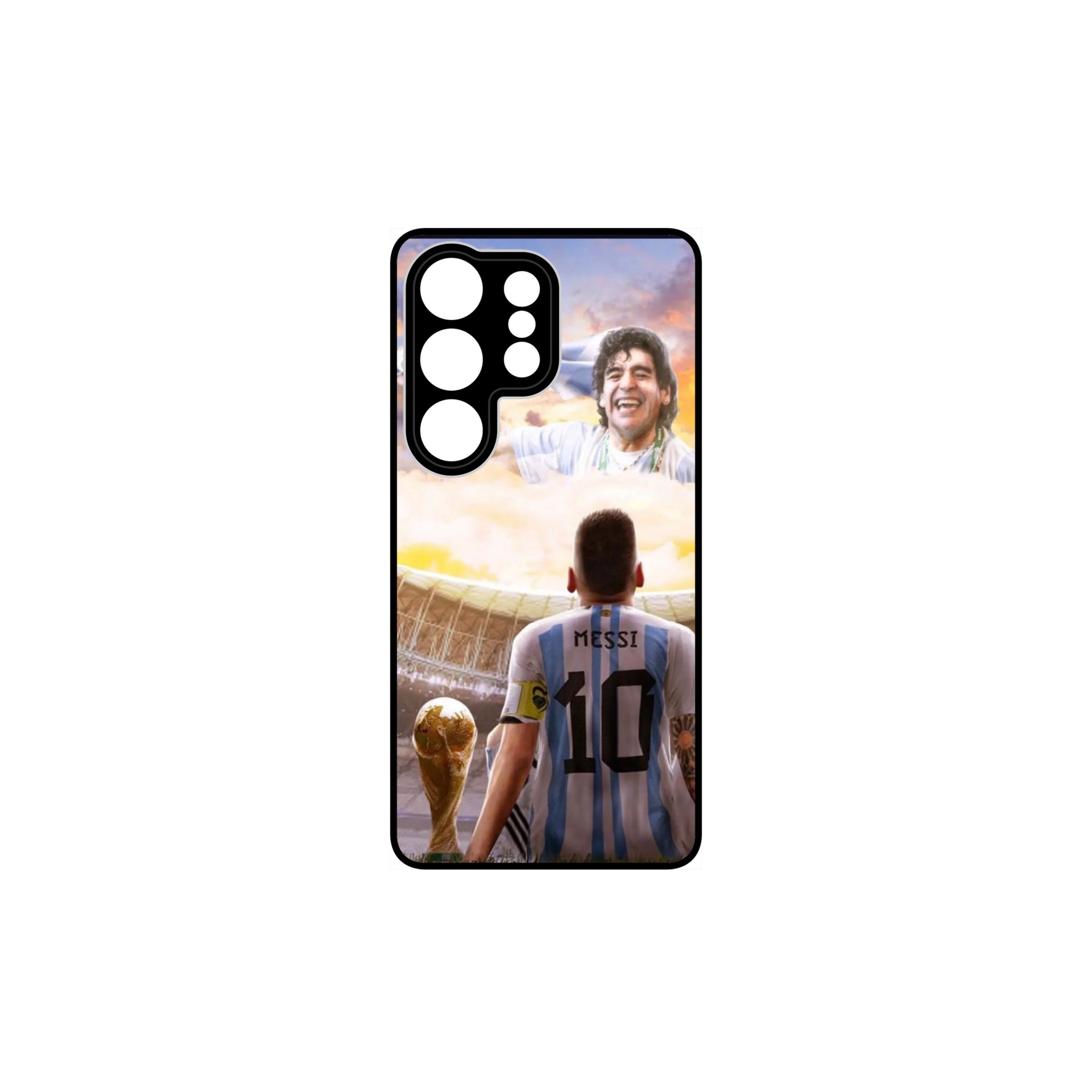 Cover Samsung, Messi