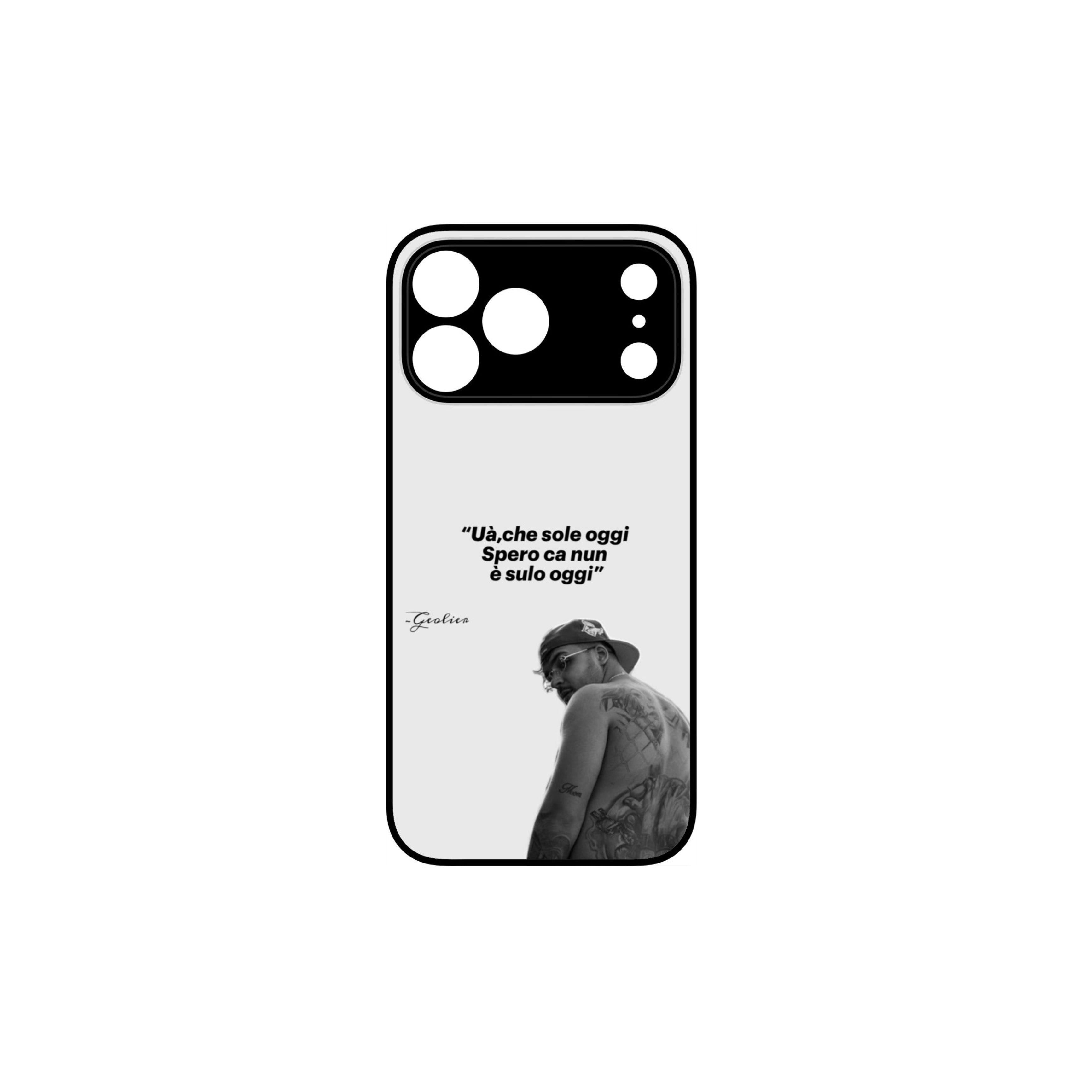 Cover Iphone, Geolier Frasi