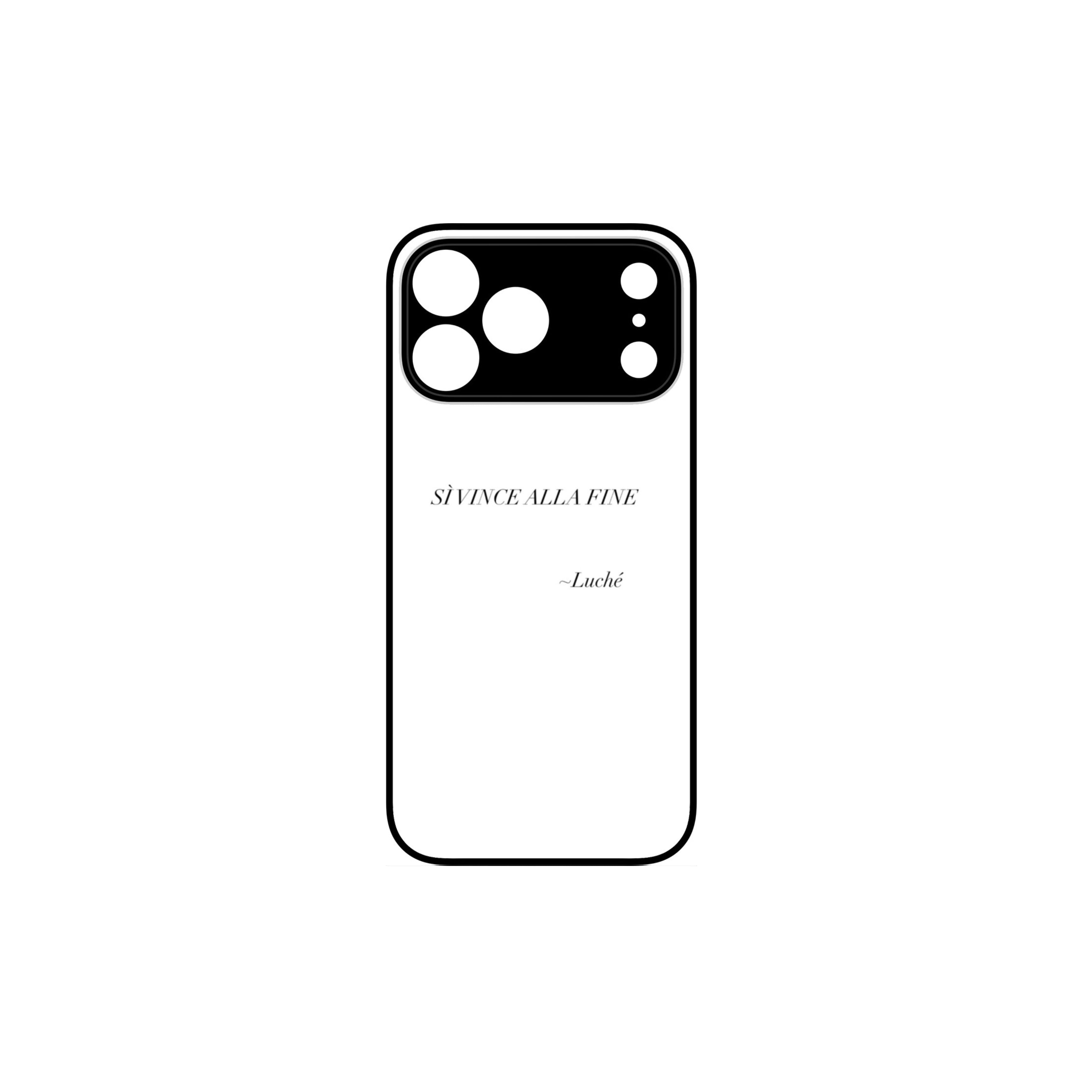 Cover iPhone, Sì Vince Alla Fine Luchè