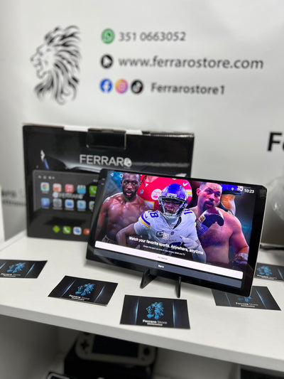 Autoradio Universale Fisso (Android) 2Din 9" 2K, Bluetooth, CarPlay,  Android Auto, 12/256GB Ram