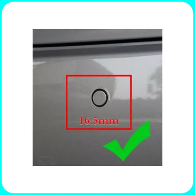 Parking Sensors - 13mm, Rear or Front, 16mm Depth, Acoustic Warning, Reverse Gear, Capsule Kit