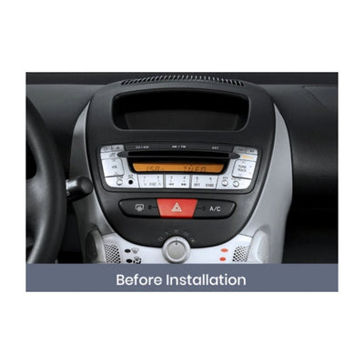 Autoradio per Citroen C1 | Toyota Aygo | Peugeot 107 | 7" |  2005-2014 | Bluetooth | Radio | USB | CarPlay + Android Auto