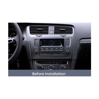 Kit Montaggio Autoradio 10.1"Pollici Volkswagen Golf MK7 (2012-2021) Mascherina, Cablaggio Autoradio Android