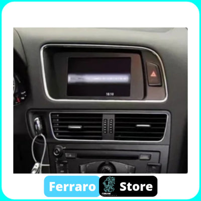 Kit Montaggio Autoradio 9"Pollici Audi Q5, CON MMI (2009-2018) Mascherina, Cablaggio Autoradio Android