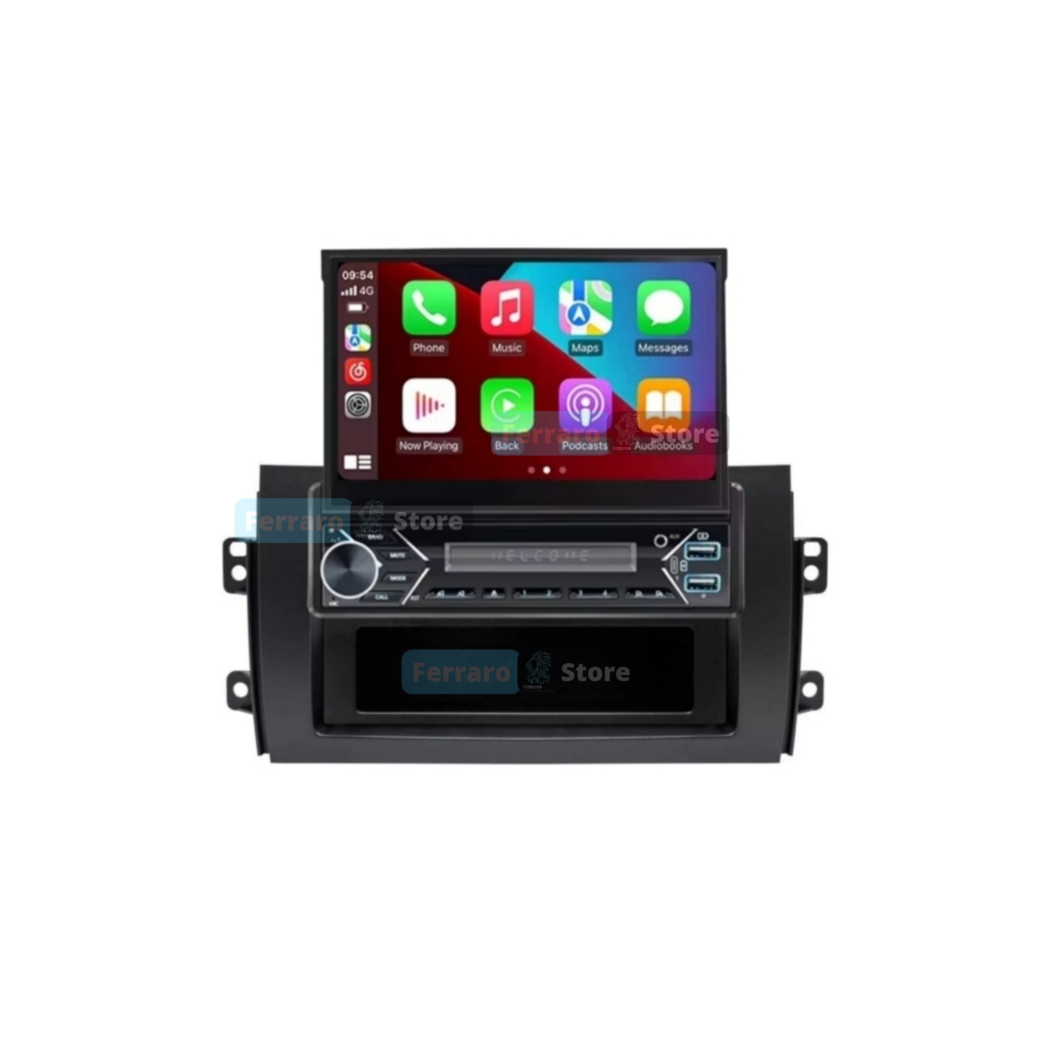 Autoradio per Fiat Sedici | Suzuki SX4 7" | 2006-2015 | Android | Bluetooth | Motorizzato | CarPlay | Android Auto | 2/32GB Ram