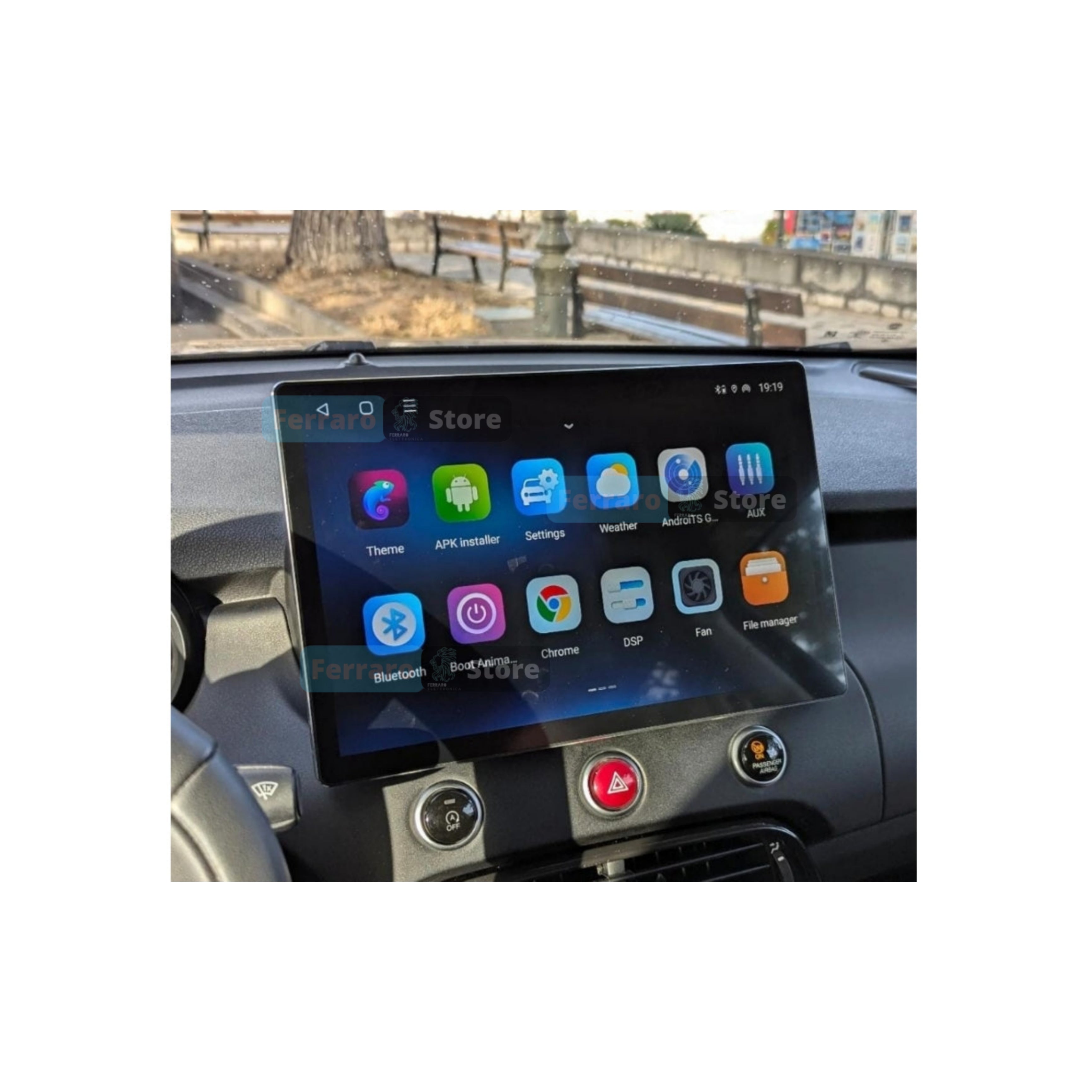 Autoradio per Fiat 500x 11.5" | 2014-2022 | Android | Bluetooth | CarPlay | Android Auto | 4/64GB Ram