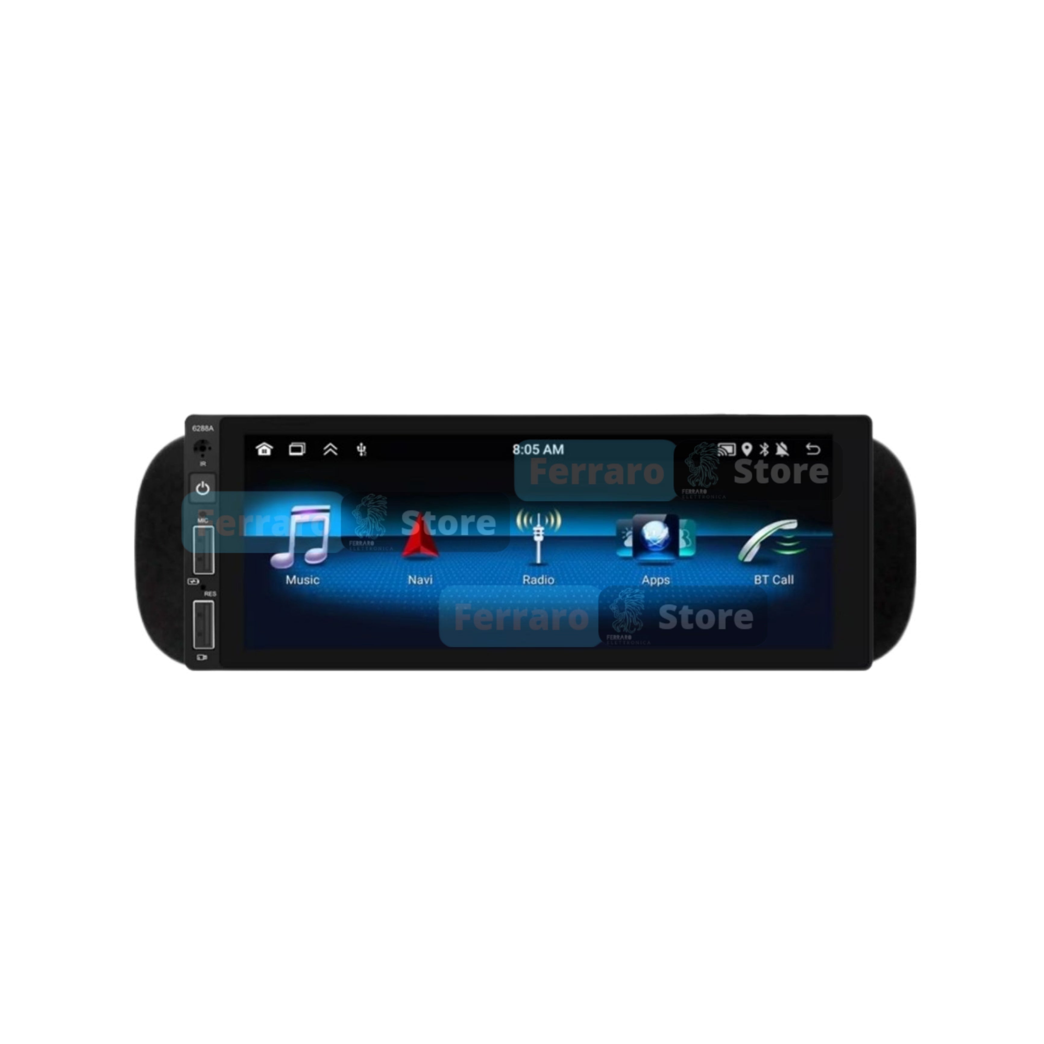 Autoradio per Fiat Panda 3a Serie 6.9" (Dal 2013+) Android | Bluetooth, CarPlay, Android Auto, 2/32GB Ram