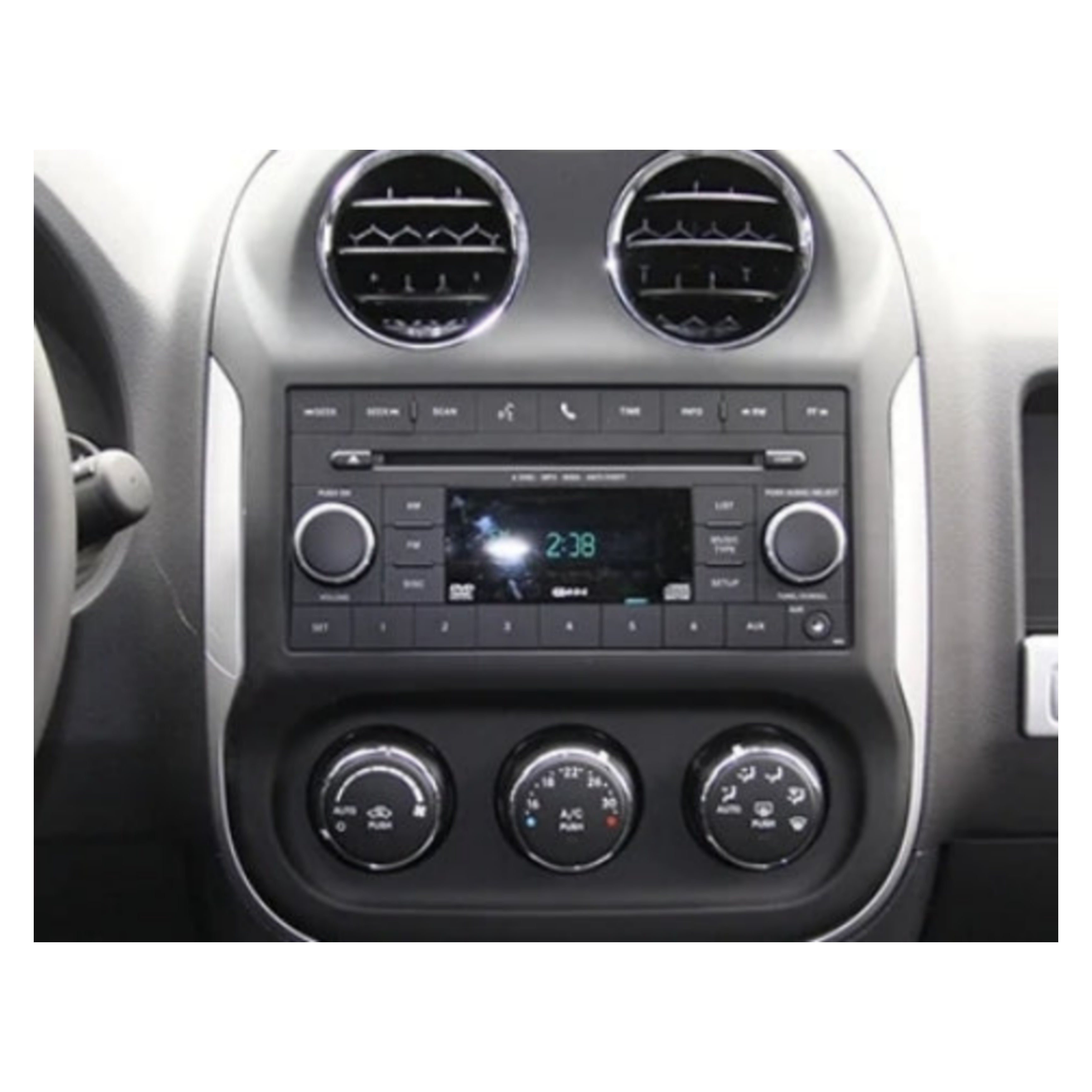 Autoradio per Jeep Compass Patriot 10" | 2011-2017 | Android | Bluetooth | CarPlay | Android Auto | 4/64GB Ram