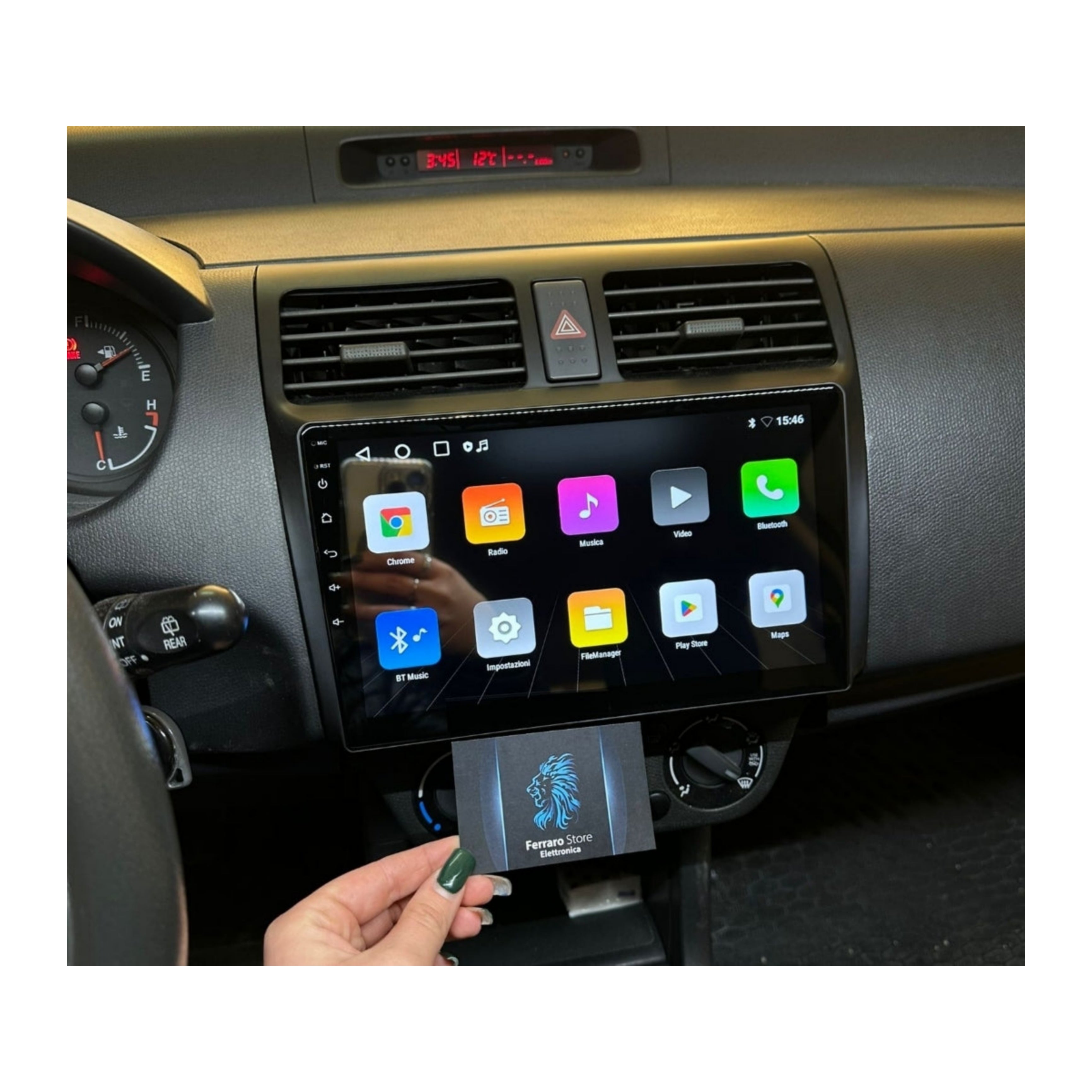 Autoradio Suzuki Swift 10.1" (2004-2010) Android, Bluetooth, CarPlay, Android Auto, 2GB/4GB/8GB Ram
