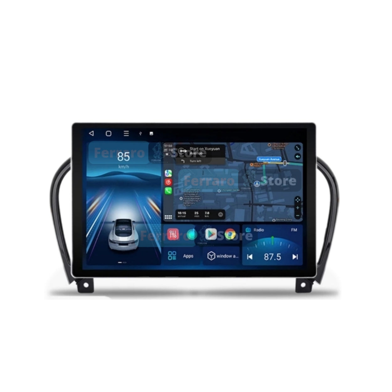 Autoradio per Nissan Juke 11.5"| 2010-2020 | Android | Bluetooth | CarPlay | Android Auto | 4/64GB Ram