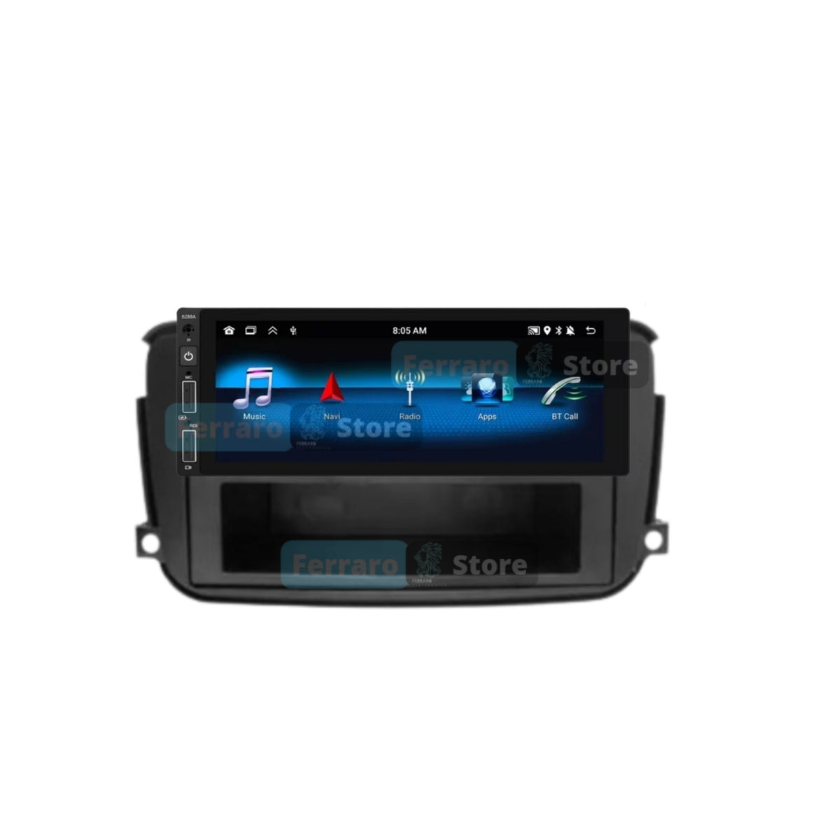Autoradio per Smart 451 6.9" (2002-2015) Android, Bluetooth, CarPlay, Android Auto, 2/32GB Ram