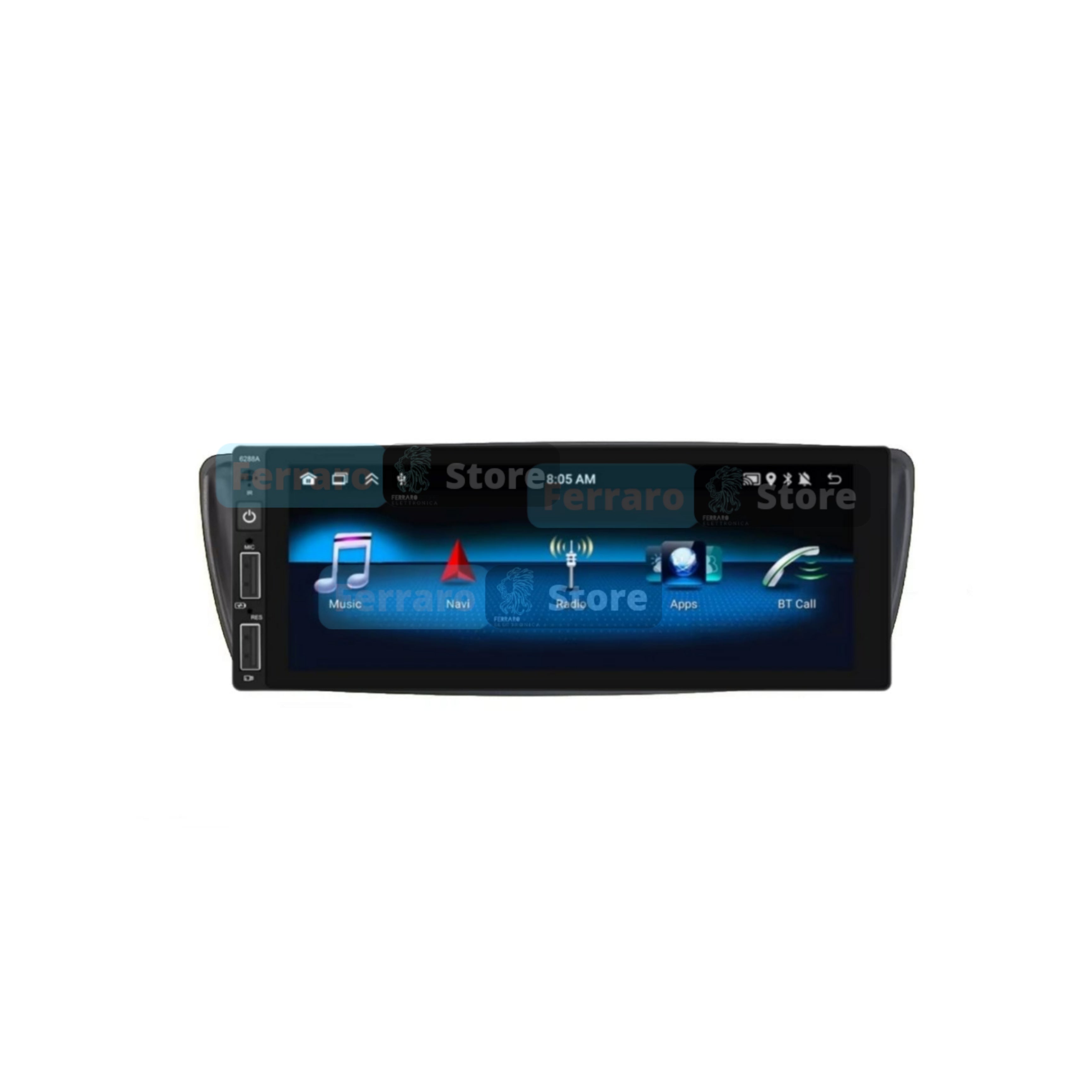 Autoradio per Citroen C1 6.9", Toyota Aygo, Peugeot 107 (2005-2014) Android, Bluetooth, CarPlay, Android Auto, 2/32GB Ram