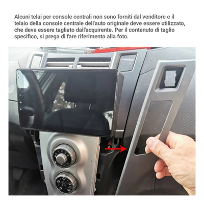 Car Radio for TOYOTA YARIS [2005 - 2012] - 2GB/4GB/6GB/8GB Intelligent car system, 2Din 9"Inch, GPS, Navigator, Wifi