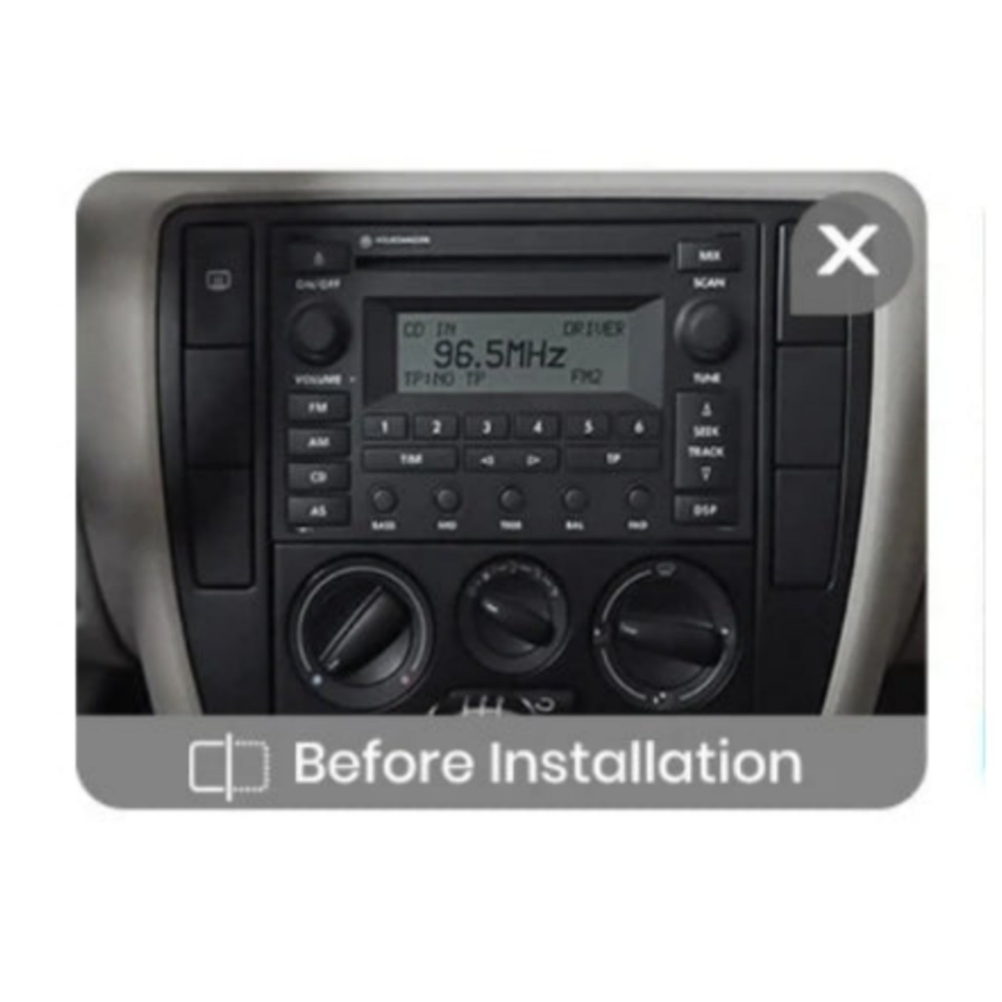 Autoradio per Volkswagen Passat B5 9" (1996-2005) Android, Bluetooth, CarPlay, Android Auto, 2GB/4GB/6GB/8GB Ram