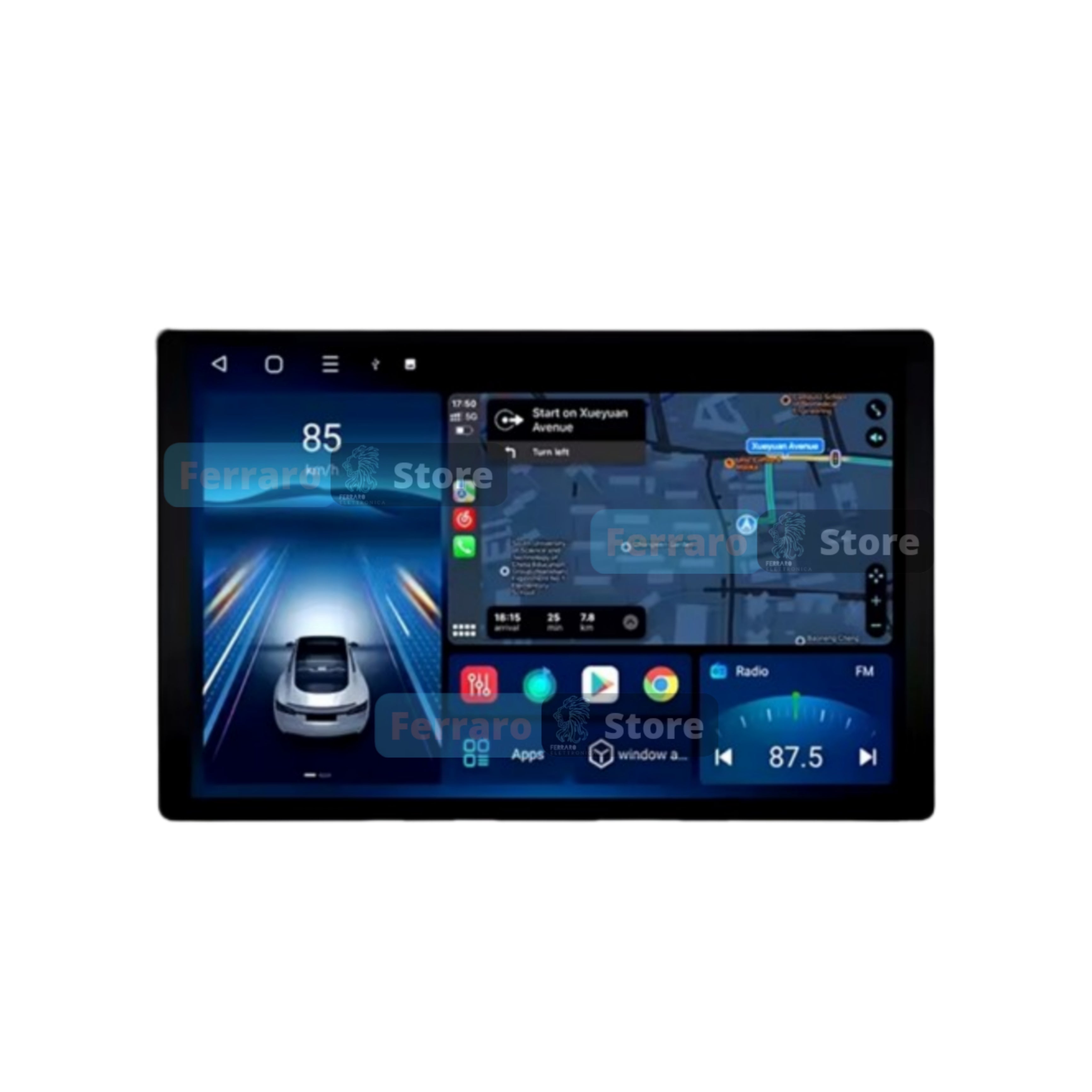 (PRENOTA) Autoradio per Mazda 3 11.5" (2003-2013) Android, Bluetooth, CarPlay, Android Auto, 4/64GB RAM