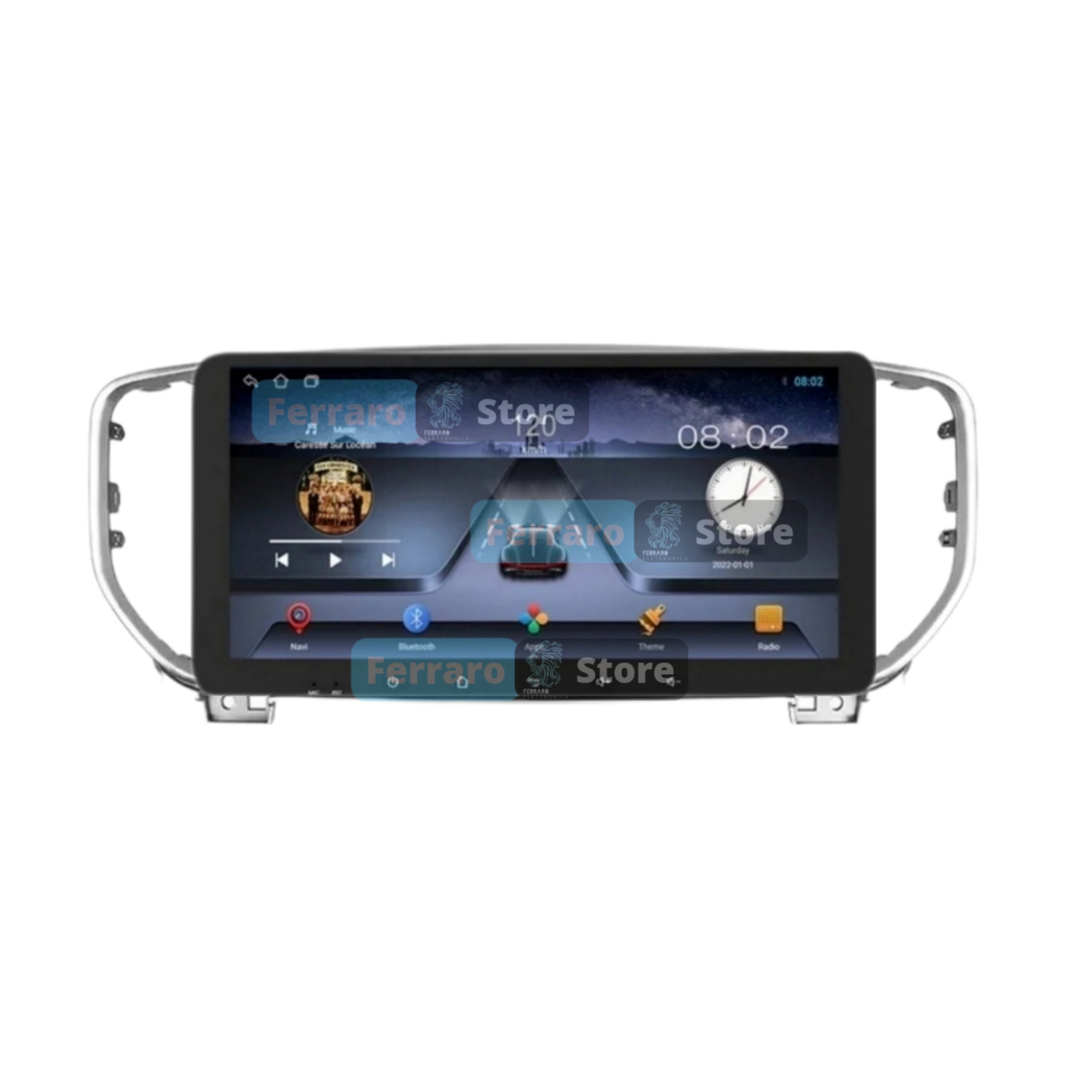 Autoradio per Kia Sportage 4 QL 10.35" | 2016-2021 | Android | Bluetooth | CarPlay | Android Auto | 4/64GB Ram