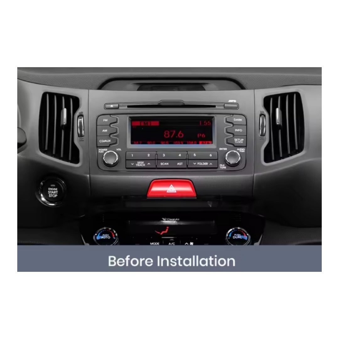 Autoradio per Kia Sportage 3 9.7" | 2010-2016 | Android | Bluetooth | CarPlay | Android Auto | Modello Tesla | 4GB/8GB Ram