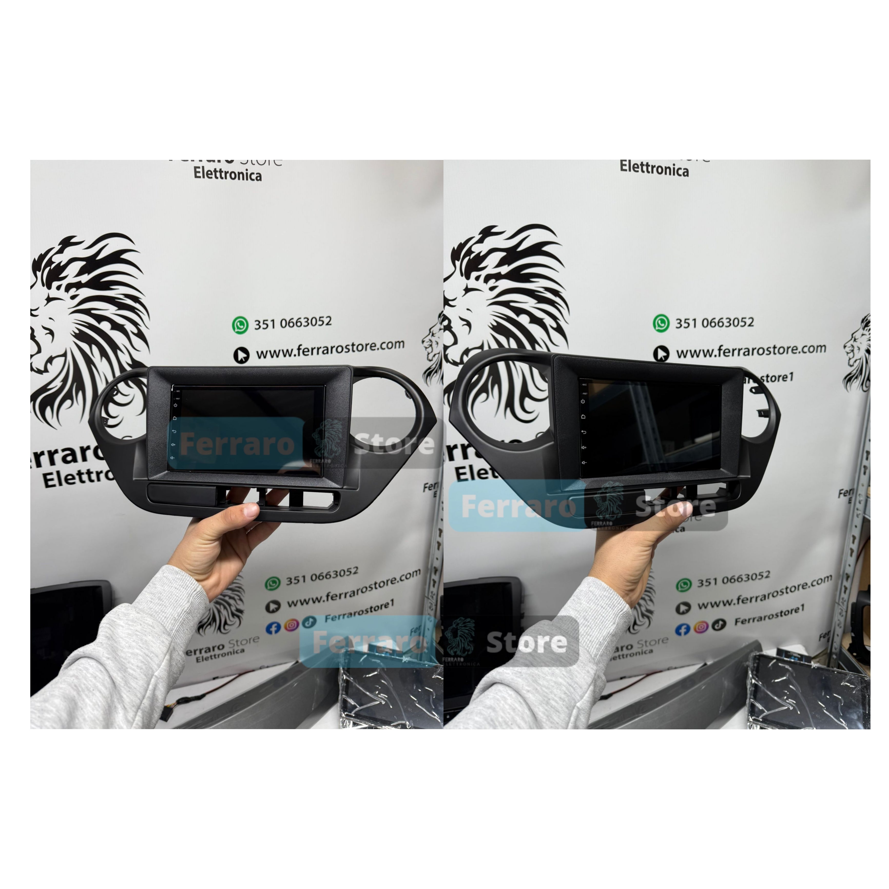Autoradio per Hyundai Grand i10 7" | 2013-2019 | Android | Bluetooth | CarPlay | Android Auto | 2GB/4GB/6GB/8GB Ram