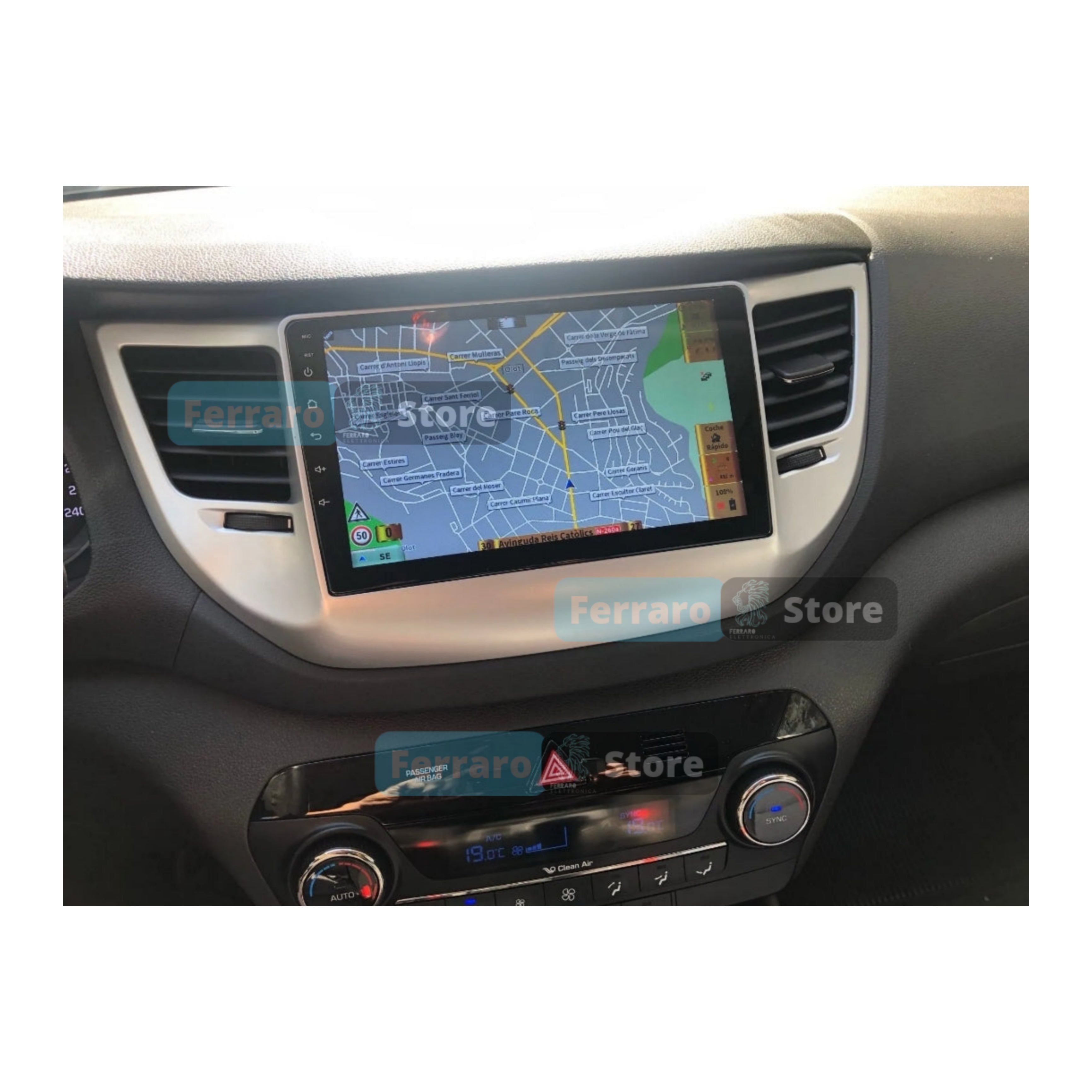 Autoradio per Hyundai IX35 Tucson 3 9" (2015-2018) Android, Bluetooth, CarPlay, Android Auto, 2GB/4GB/6GB/8GB Ram