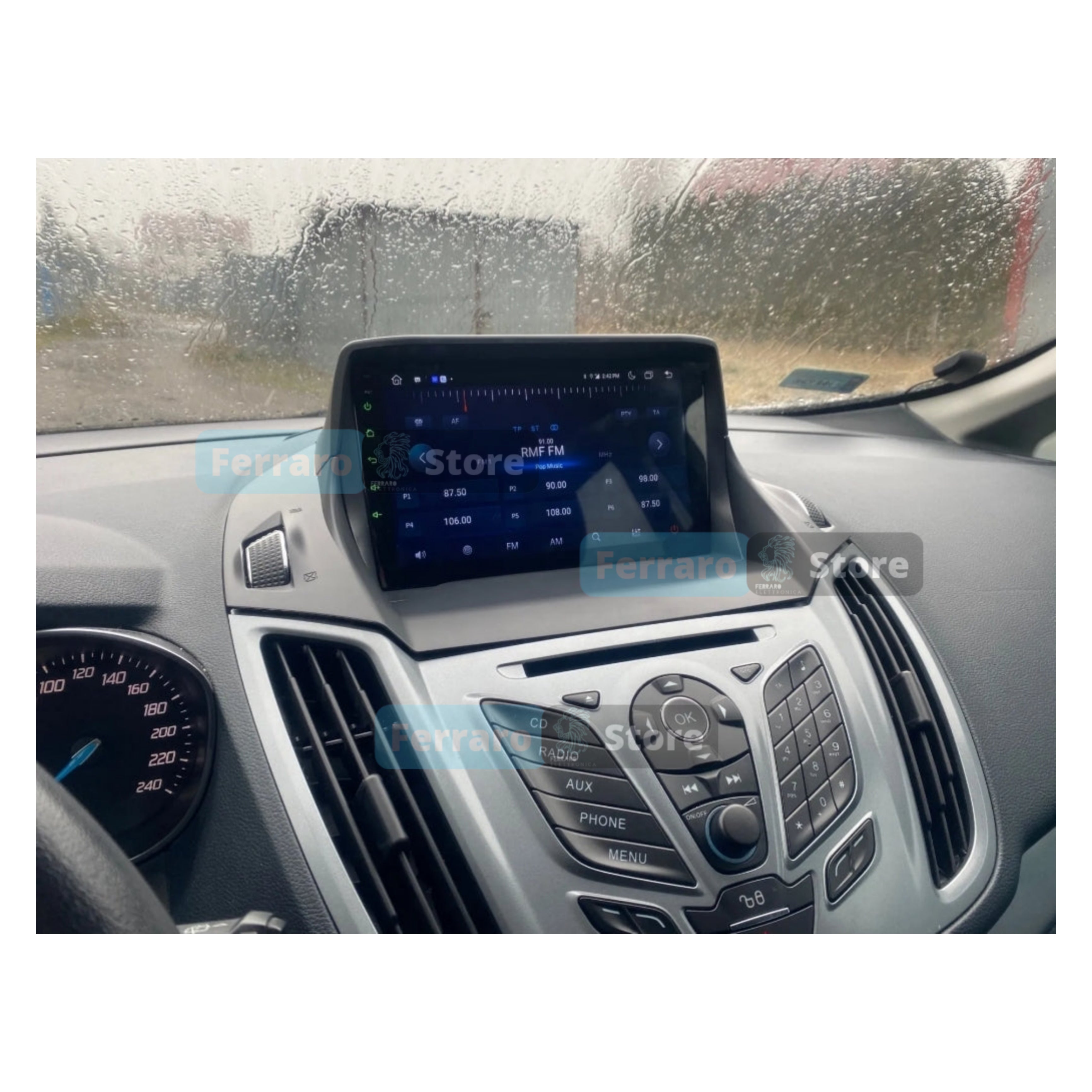 Autoradio per Ford Escape | Kuga 2 | C-Max 9" | 2012-2015 | Android | Bluetooth | CarPlay | Android Auto | 2GB/4GB/6GB/8GB Ram