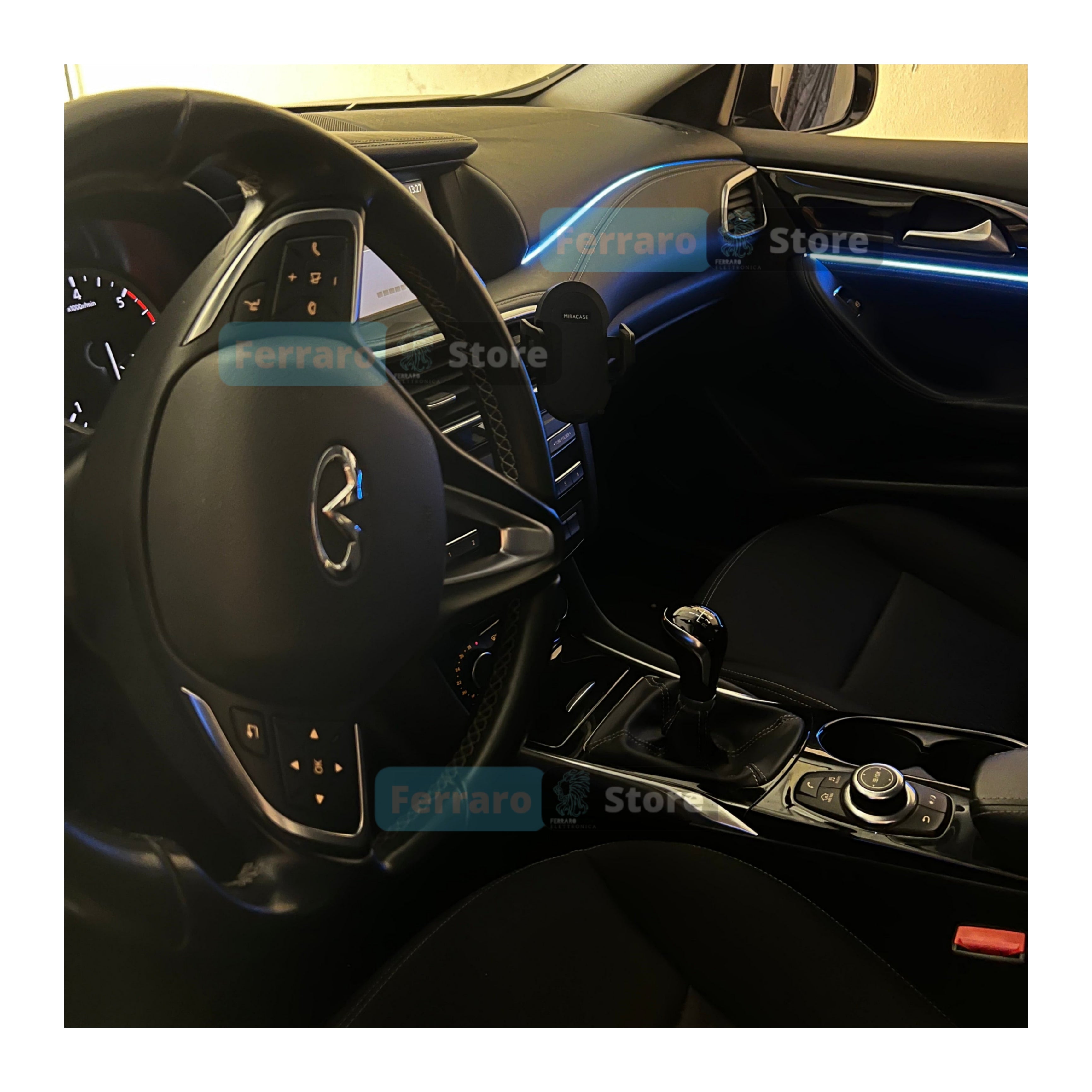 Ambient Light per per Infiniti Q30, Universale, APP, RGB Led, Led Dinamico