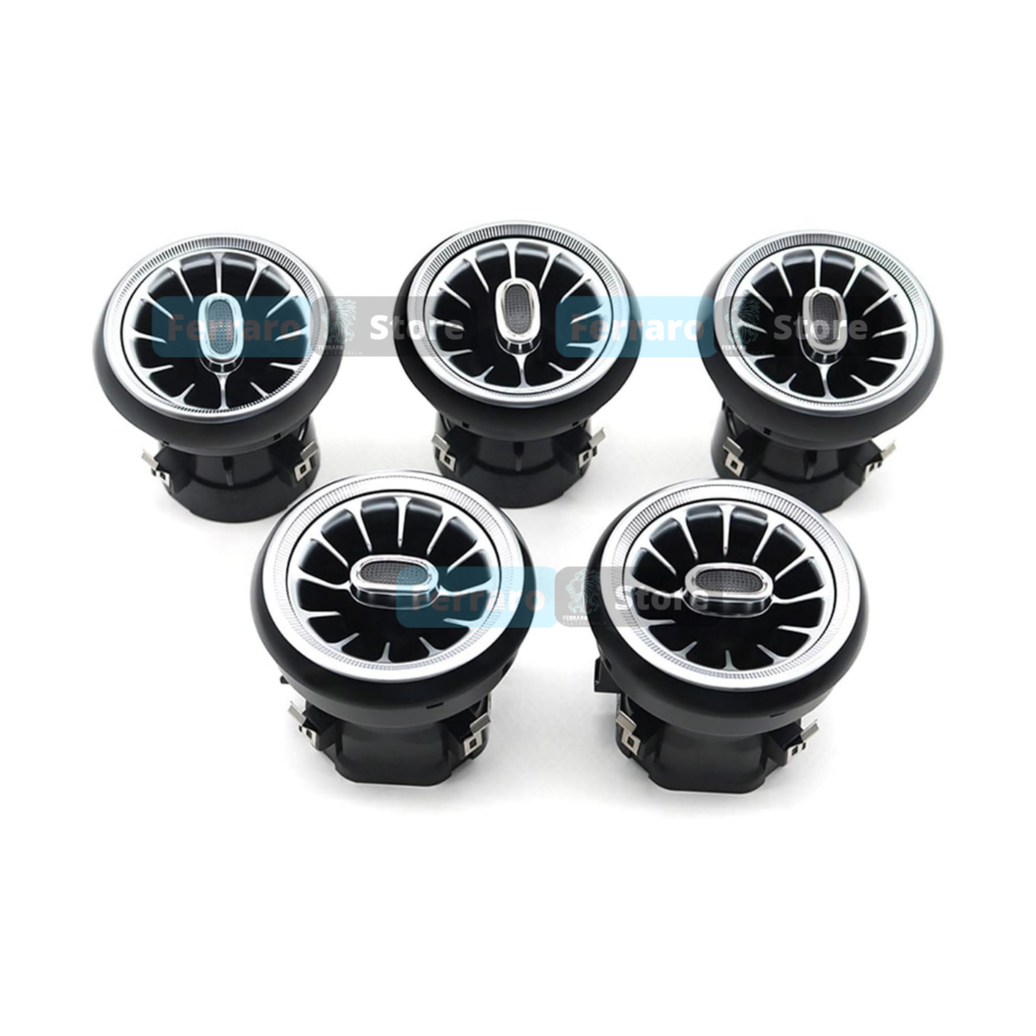 Bocchette Aria per Mercedes Classe A w176, GLA x156, CLA c117, 256 Colori, APP