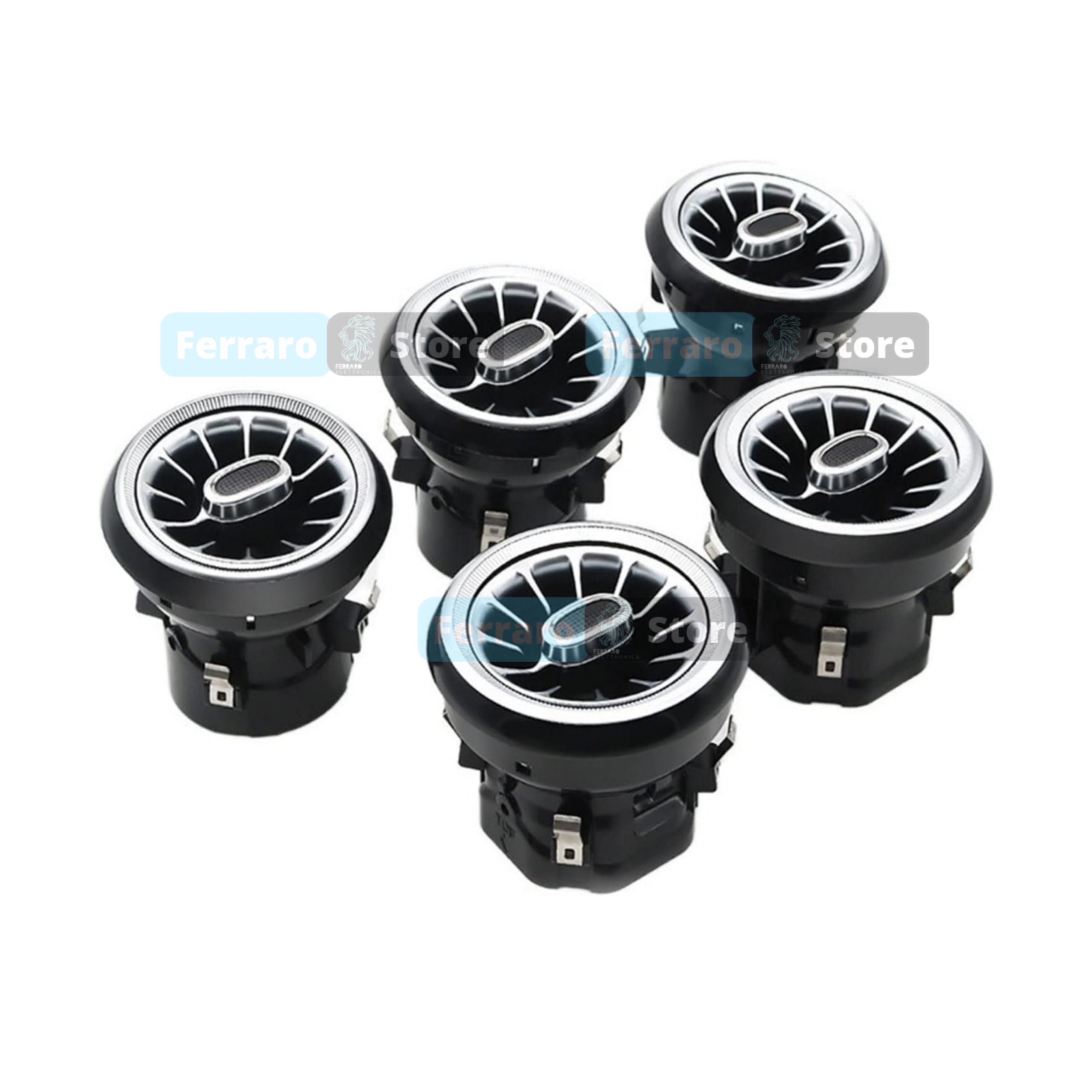 Bocchette Aria per Mercedes Classe A w176, GLA x156, CLA c117, 256 Colori, APP