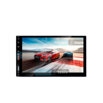 Autoradio Universale Fisso, 2Din 7" Pollici, Bluetooth, Radio, USB, CarPlay e Android Auto