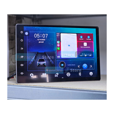 Autoradio Universale Fisso (Android) 2Din 13"Pollici, Bluetooth, CarPlay, Android Auto, 2/32GB Ram