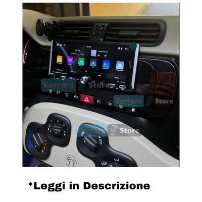 Autoradio Universale Fisso, 1Din 6.9"Pollici, Bluetooth, CarPlay, Android Auto