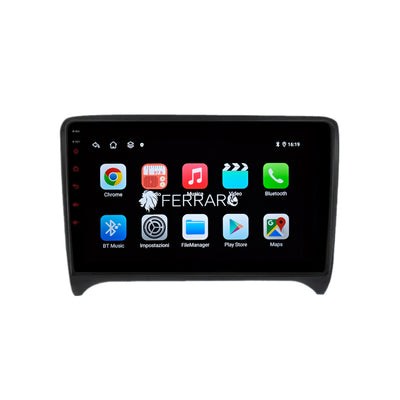 Autoradio per Audi TT 9" (2006-2014) Android, Bluetooth, CarPlay, Android Auto, 2GB/4GB/6GB/8GB Ram