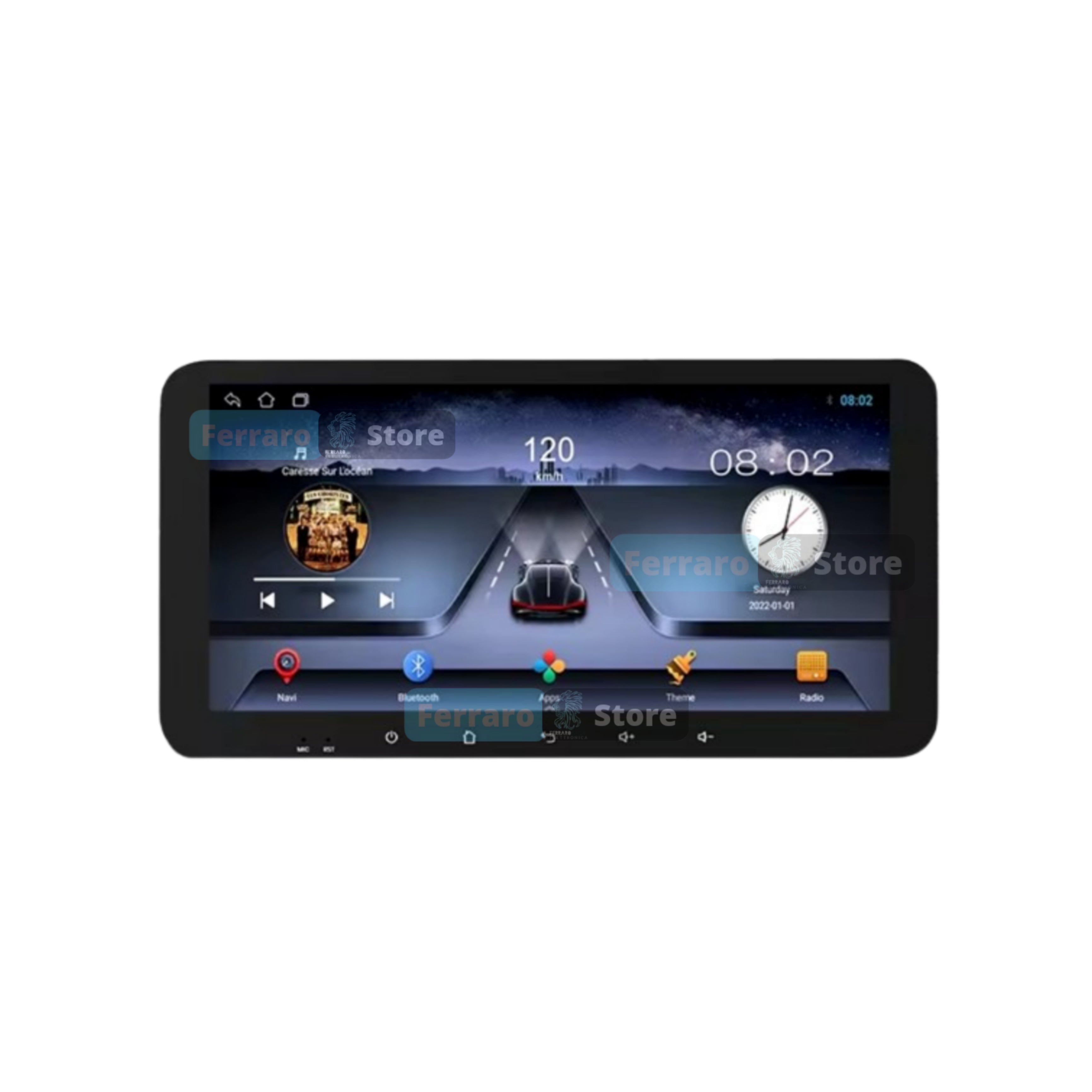 Autoradio per Peugeot 208/2008 10.35" | 2012-2019 | Android | Bluetooth | CarPlay | Android Auto | 4/64GB Ram