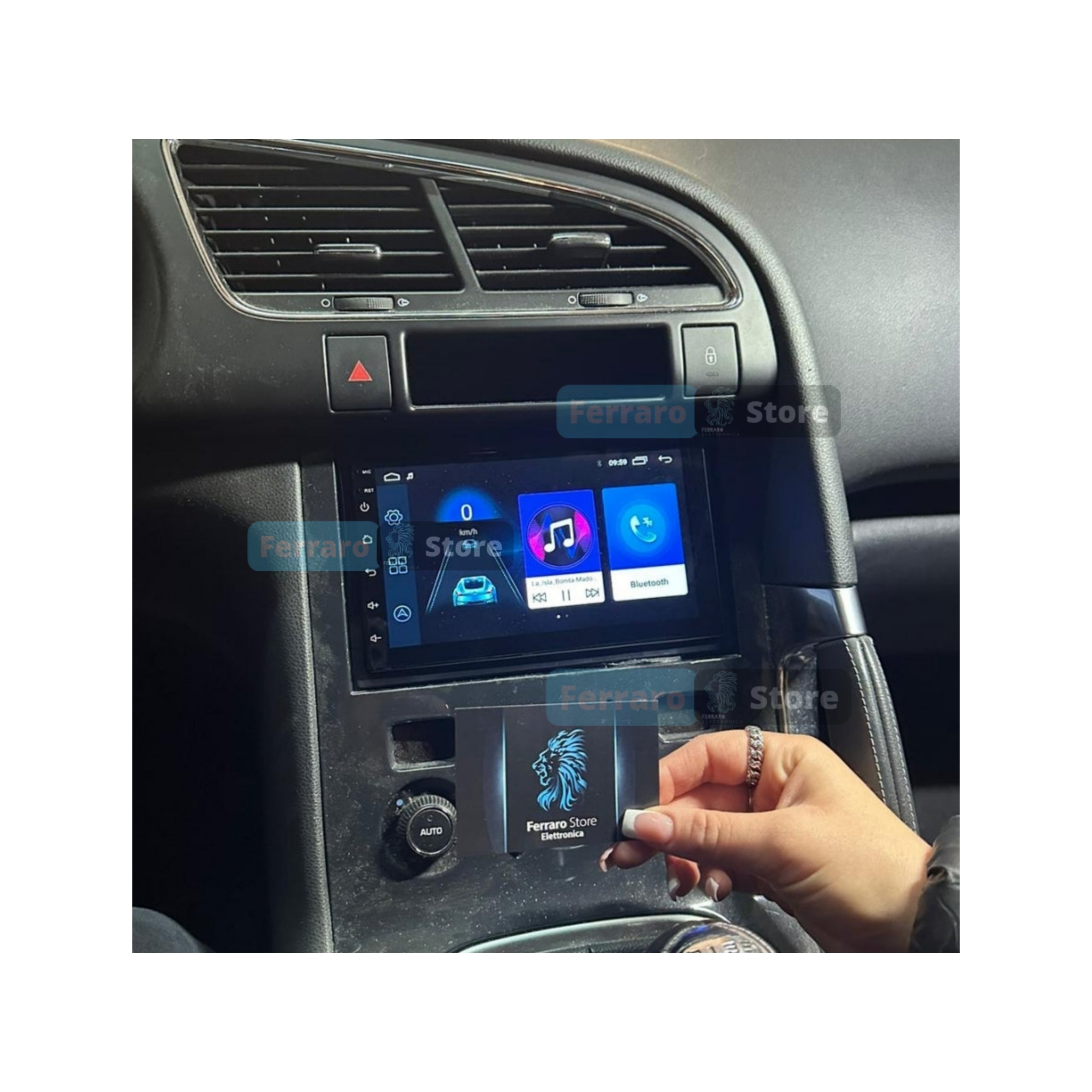 Autoradio per Peugeot 3008 7" | 2009-2016 | Android | Bluetooth | CarPlay | Android Auto | 2GB/4GB/6GB/8GB Ram