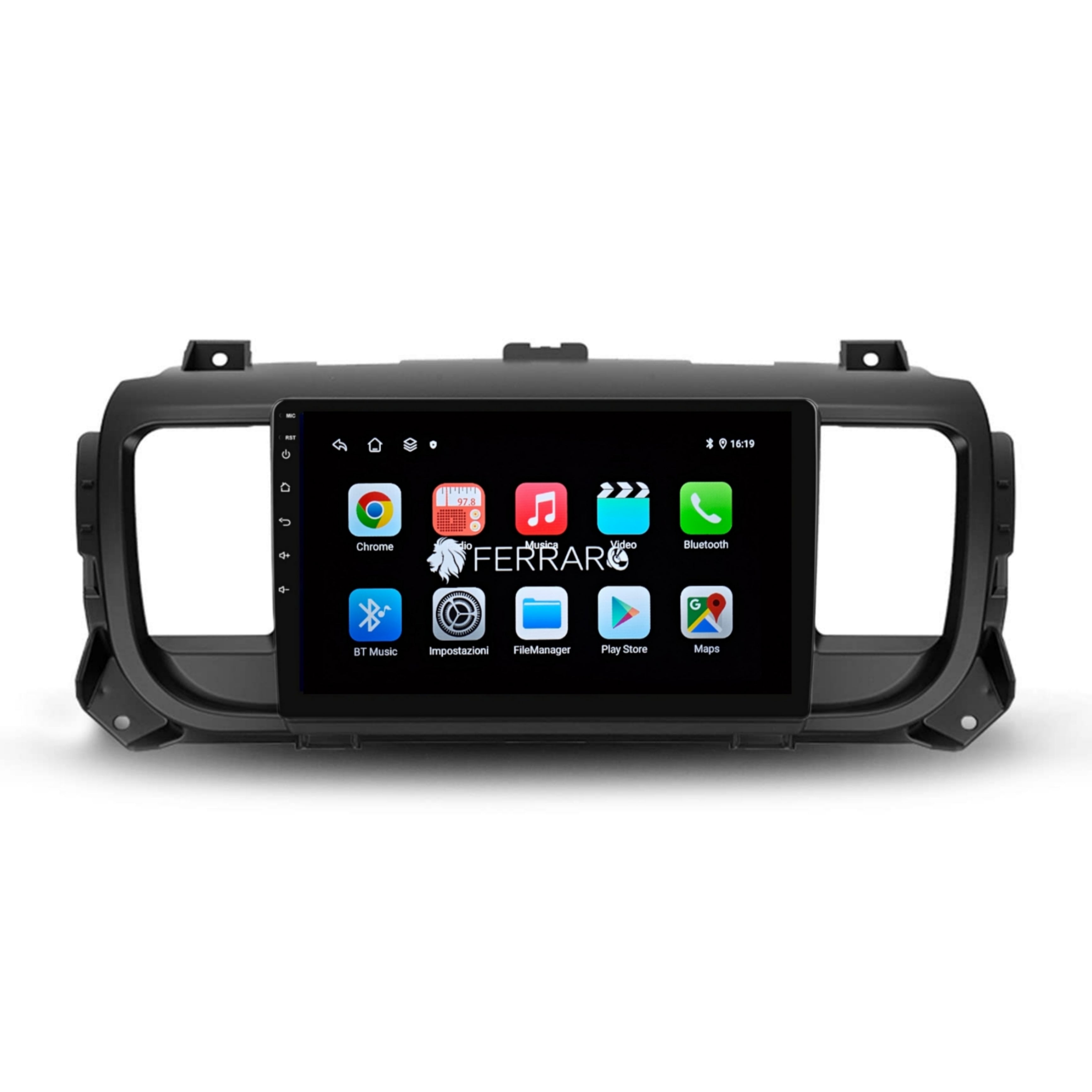 Autoradio per Peugeot Expert, Citroen Jumpy 3, SpaceTourer, Opel Vivaro 9" (2016-2021) Android, Bluetooth, CarPlay, Android Auto, 2GB/4GB/6GB/8GB Ram