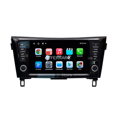 Autoradio per Nissan Qashqai J11, x-Trail 3 T32 9 (2013-2019) Android, Bluetooth, CarPlay, Android Auto, 2GB/4GB/6GB/8GB Ram