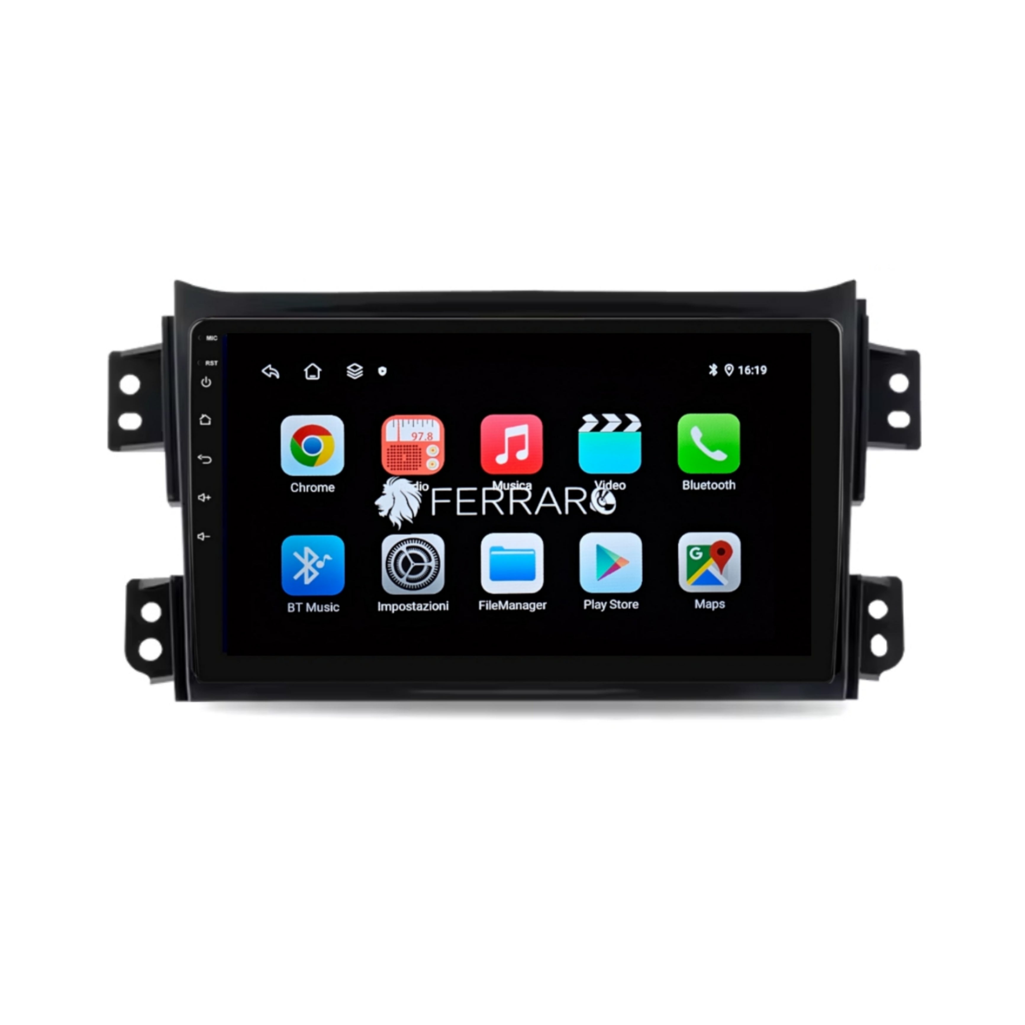 Autoradio per Opel Agila, Suzuki Splash Ritz (2008-2015) 9" Android, Bluetooth, CarPlay, Android Auto, 2GB/4GB/6GB/8GB Ram