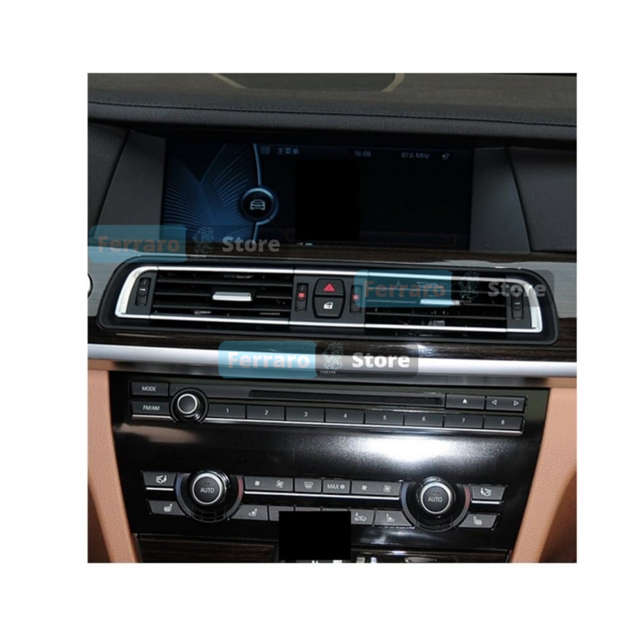 (PRENOTA) Autoradio per BMW Serie 7 F02, F04 12.3" (2010-2016) Android, Bluetooth, CarPlay, Android Auto, 4GB/8GB Ram
