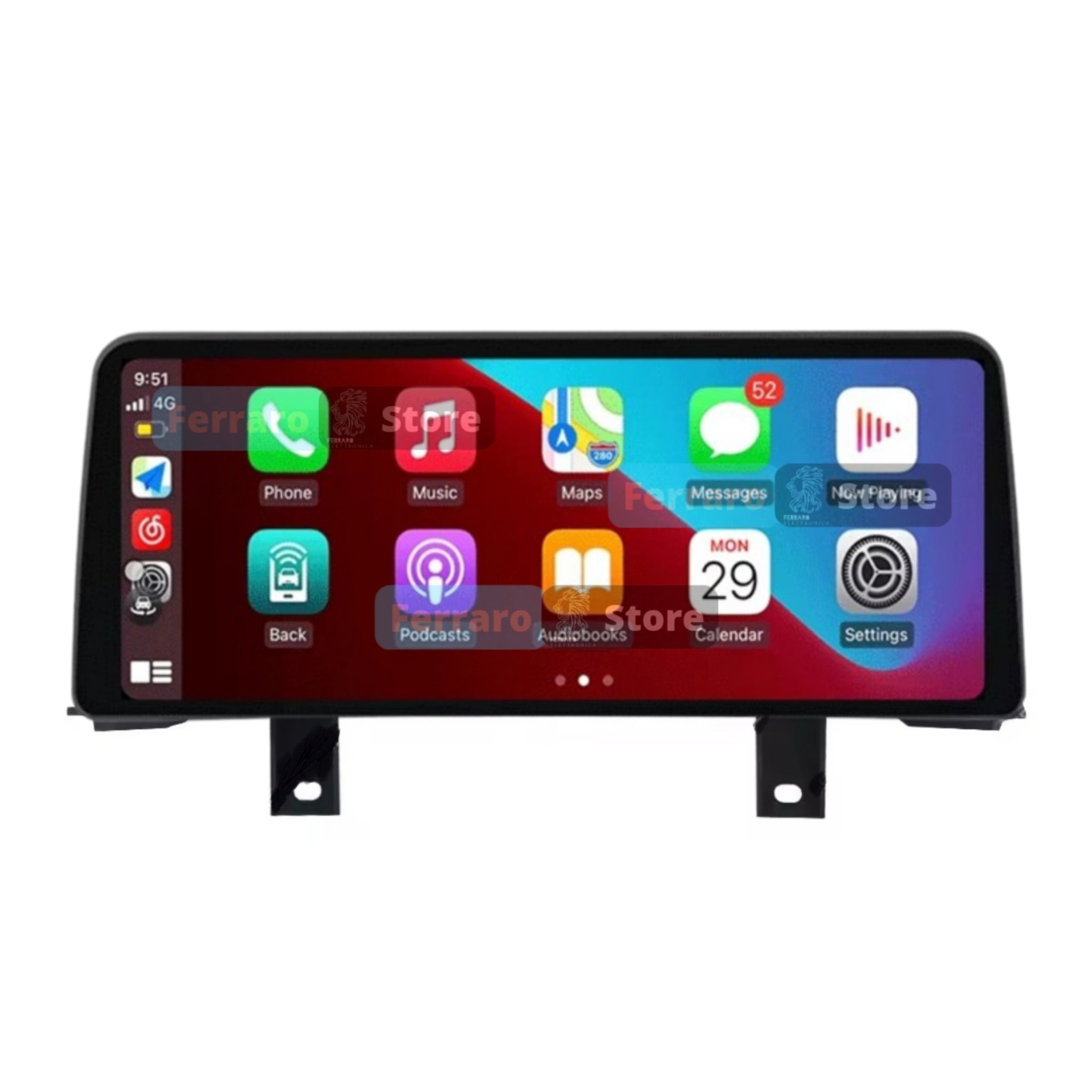 Autoradio per BMW Serie 1 F20, F21, Serie 2 F22 12.3" Android, Bluetooth, CarPlay, Android Auto, 4GB/8GB RAM