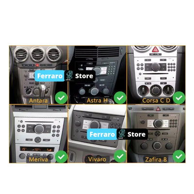 Autoradio per Opel Universale 7" | Anni in Descrizione | Bluetooth | Radio | USB | CarPlay + Android Auto