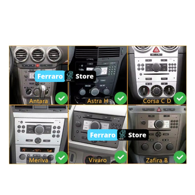 (PRENOTA)  Autoradio per Opel Universale 7" Anni in Descrizione, Android, Bluetooth, CarPlay, Android Auto, 4GB/8GB Ram