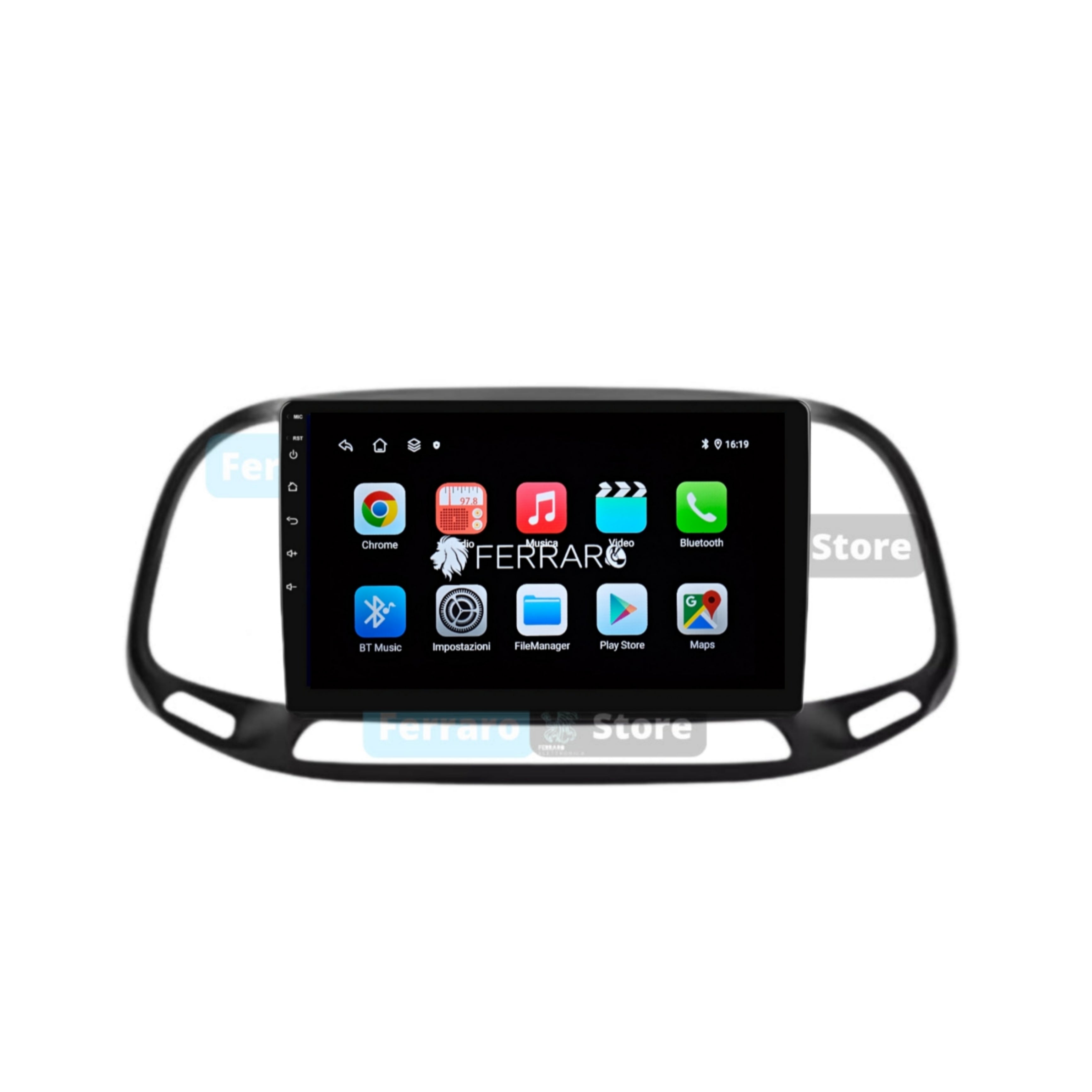 Autoradio per Fiat Doblo 9" (2015-2022) Android, Bluetooth, CarPlay, Android Auto, 2GB/4GB/6GB/8GB Ram