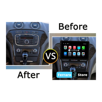 Autoradio per Ford Mondeo 4 10.1" (2010-2014) Android, Bluetooth, CarPlay, Android Auto, 2GB/4GB/8GB Ram