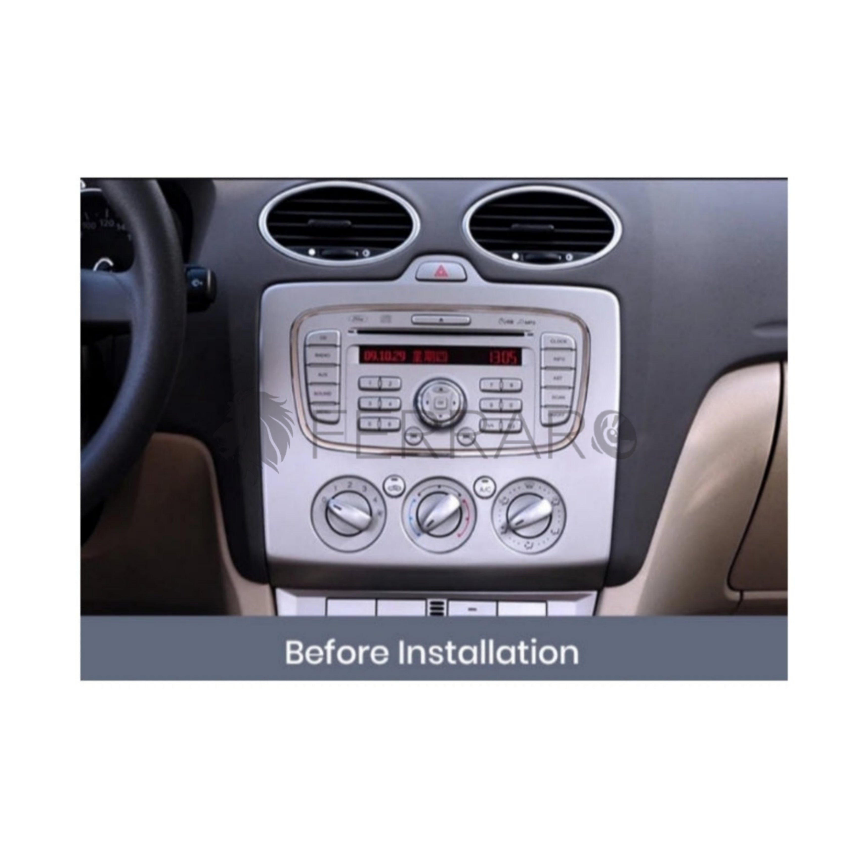 Autoradio per Ford Focus 2 10.35" | 2004-2011 | Android | Bluetooth | CarPlay | Android Auto | 4/64GB Ram