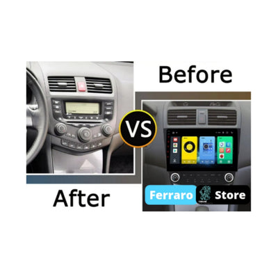 Autoradio per Honda Accord 7 9" (2002-2007) Android, Bluetooth, CarPlay, Android Auto,2GB/4GB/6GB/8GB Ram