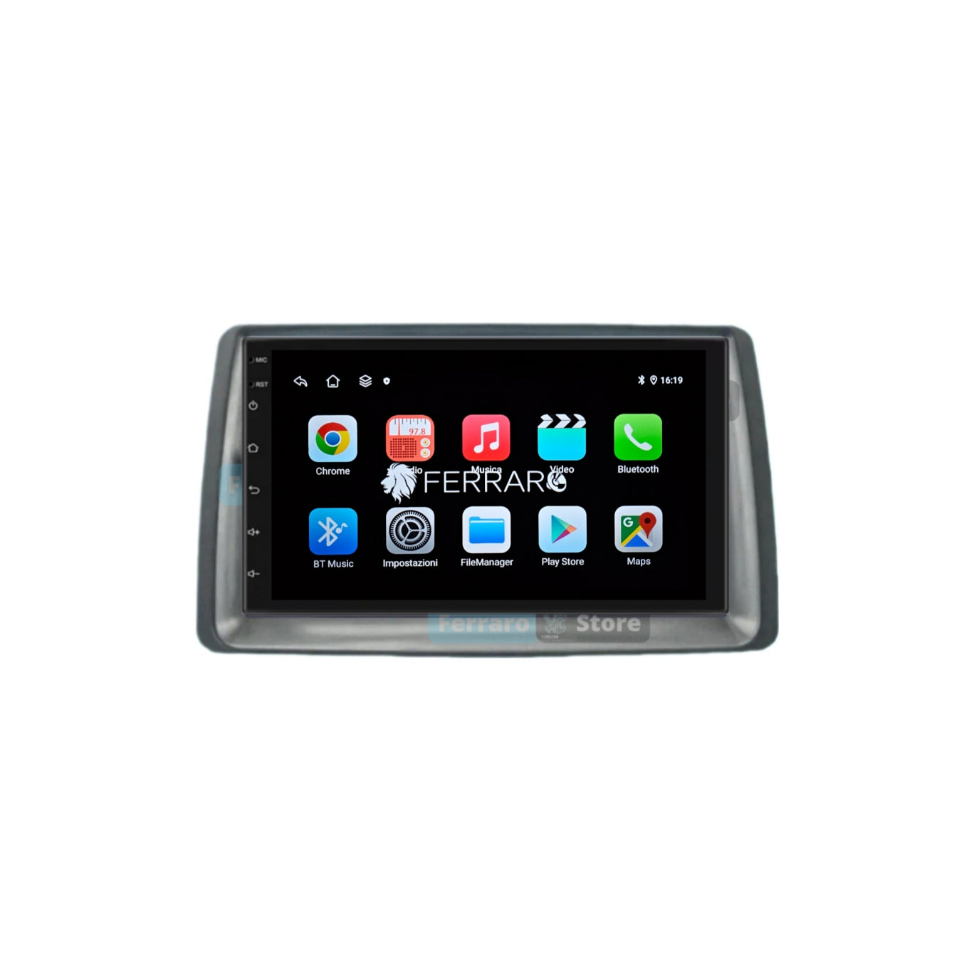 Autoradio per Fiat Panda 2a Serie 7" (2003-2013) Android, Bluetooth, CarPlay, Android Auto, 2GB/4GB/6GB/8GB Ram