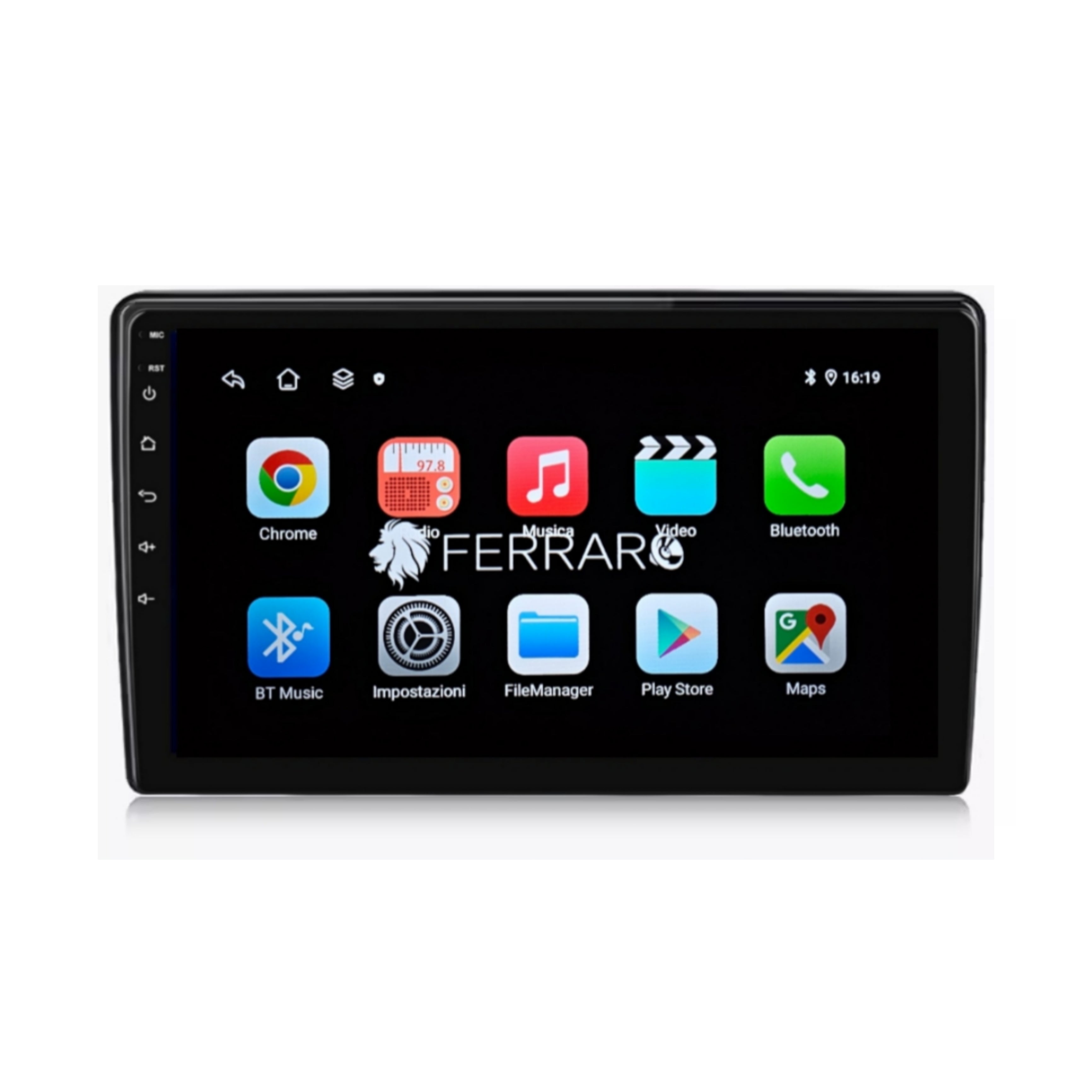 Autoradio per Fiat 500s 9" (2016 in Poi) Android, Bluetooth, CarPlay, Android Auto, 2GB/4GB/6GB/8GB Ram